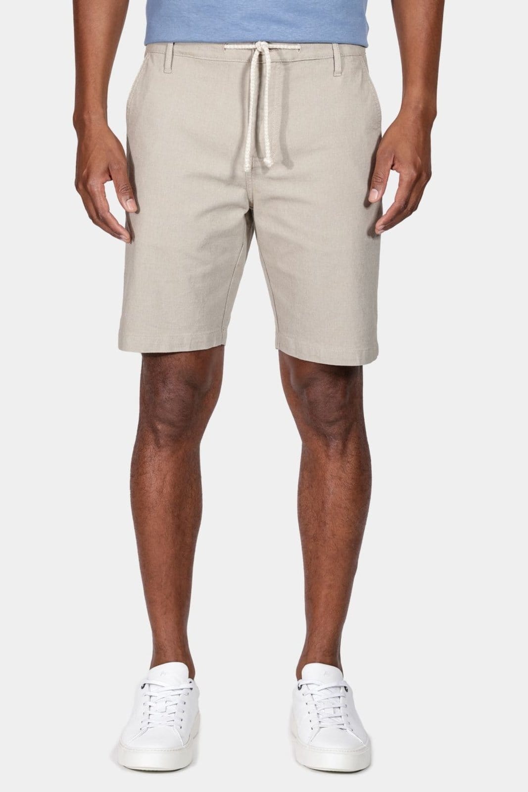 Bermuda Chino Cotton Sarja Areia
