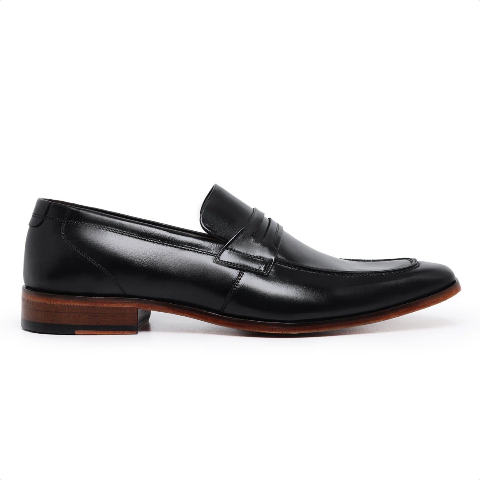Sapato Formal Loafer em Couro Sapato Luxo Paulo Vieira cor