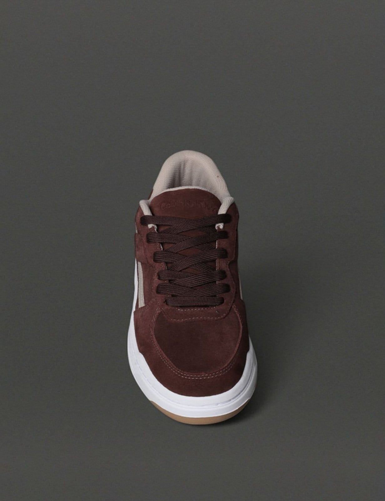Vista 2 Tênis Masculino Court Camurça Layers Calvin Klein Jeans Calvin Klein Jeans marrom
