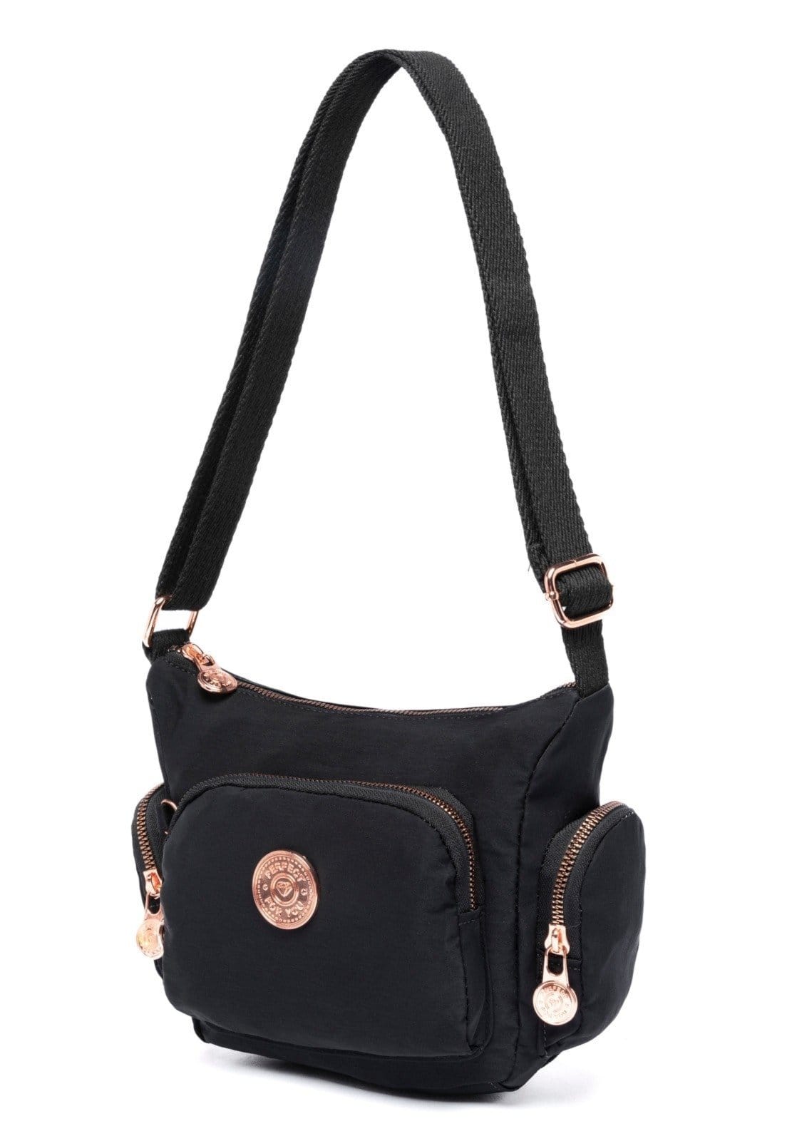 Vista 2 Bolsa Feminina Transversal Alça De Ombro Resistente Perfect For You preto