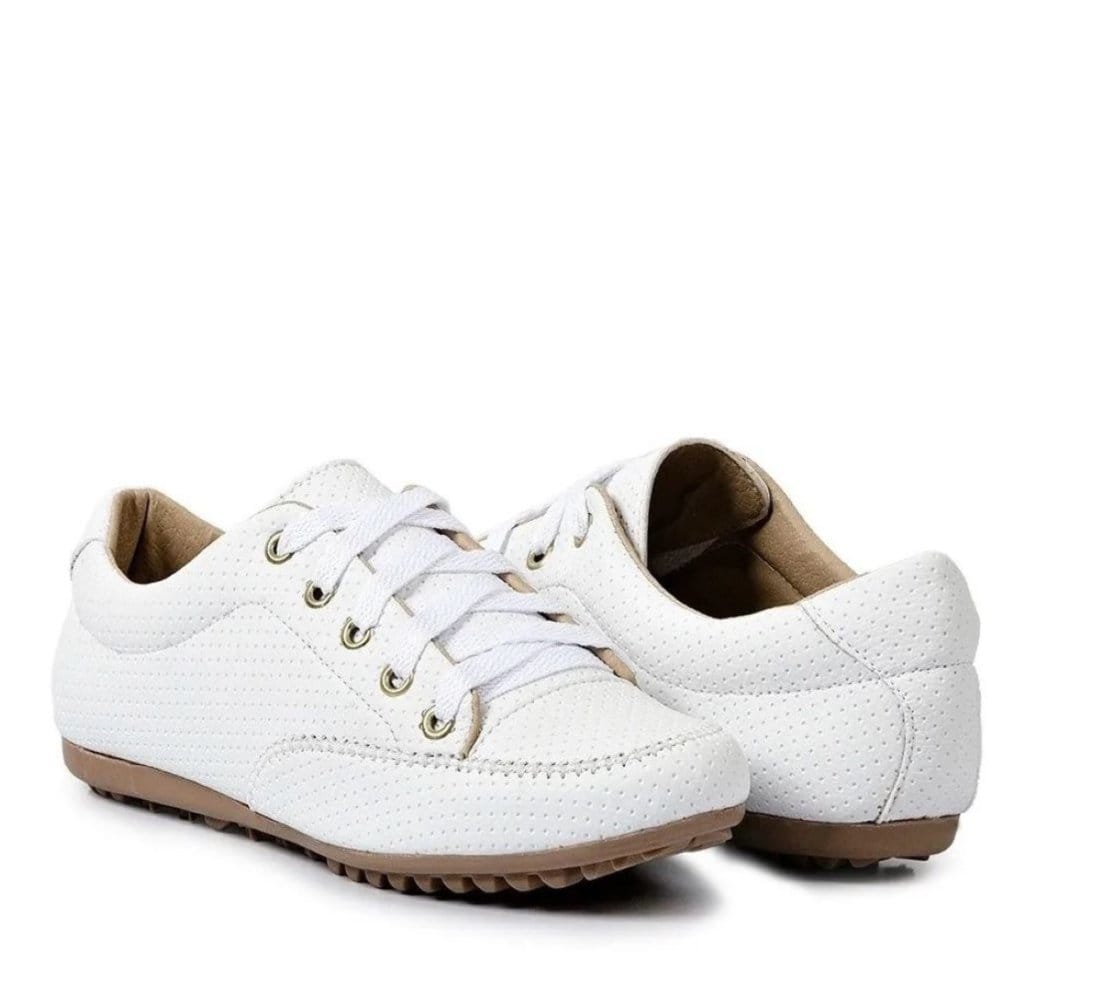 Vista 2 Sapatênis Tênis Feminino Casual Confortável Para Área Da Saúde ROMEU E JULIETA SHOES branco