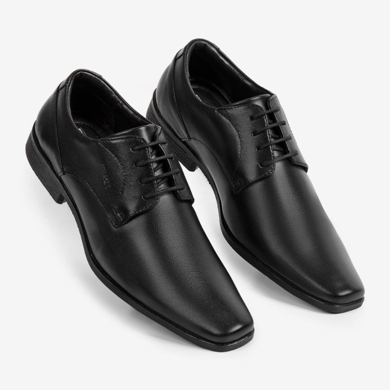 Vista 2 Sapato Social Masculino Couro Legítimo Ferracini Liverpool 4077-281G FERRACINI preto