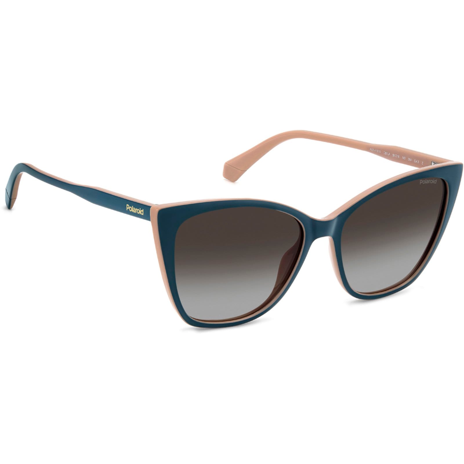 Vista 2 Óculos de Sol Polaroid 4181 S DB1 56LA Feminino Polaroid rosa