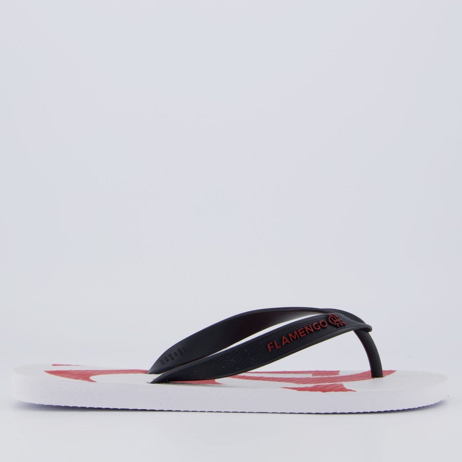 Vista 2 Infantil - Chinelo Flamengo Basic 2 e Preto Neorubber branco
