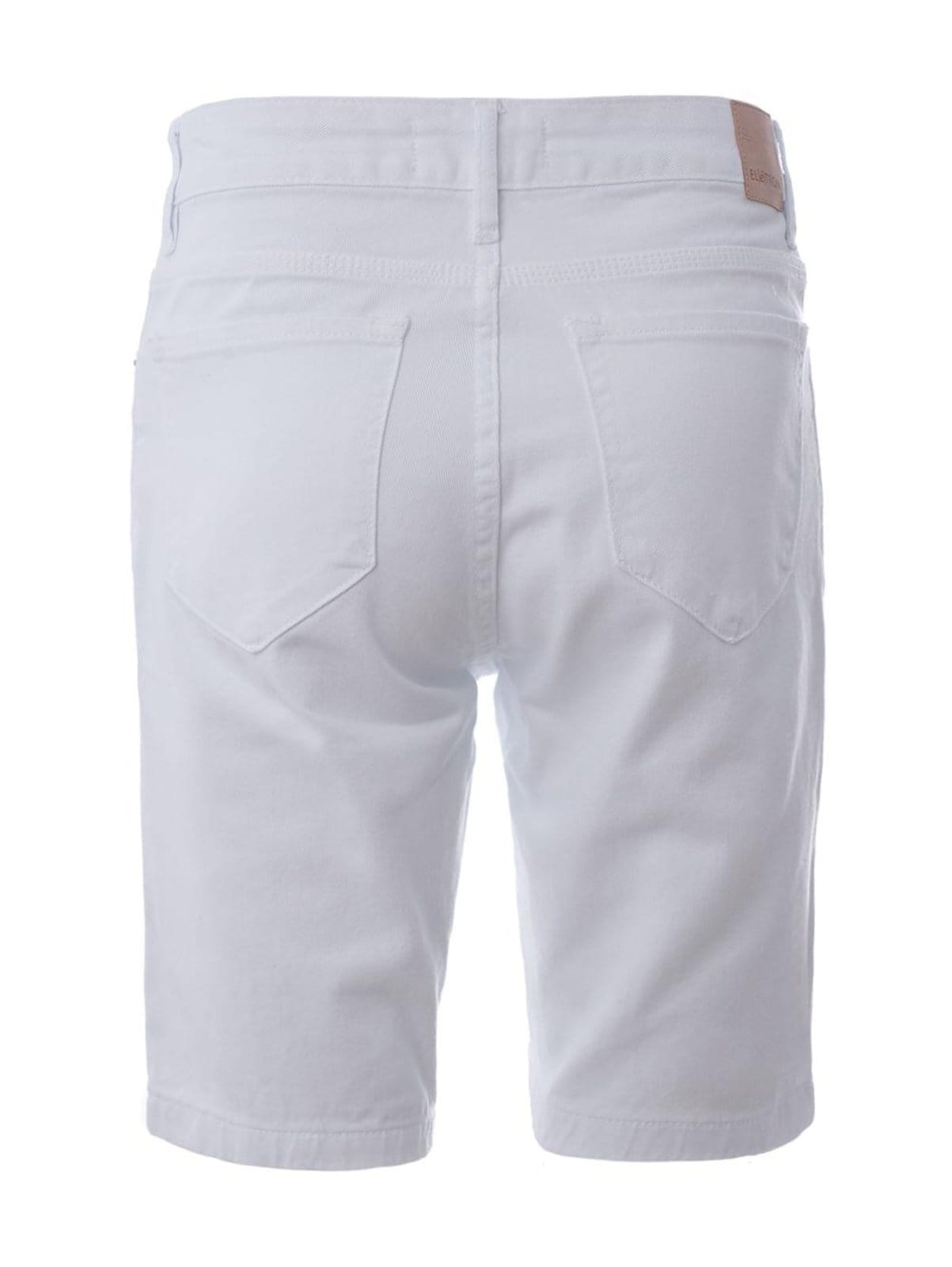 Vista 2 Bermuda Sarja Destroyed Elétron Masculina Elétron branco