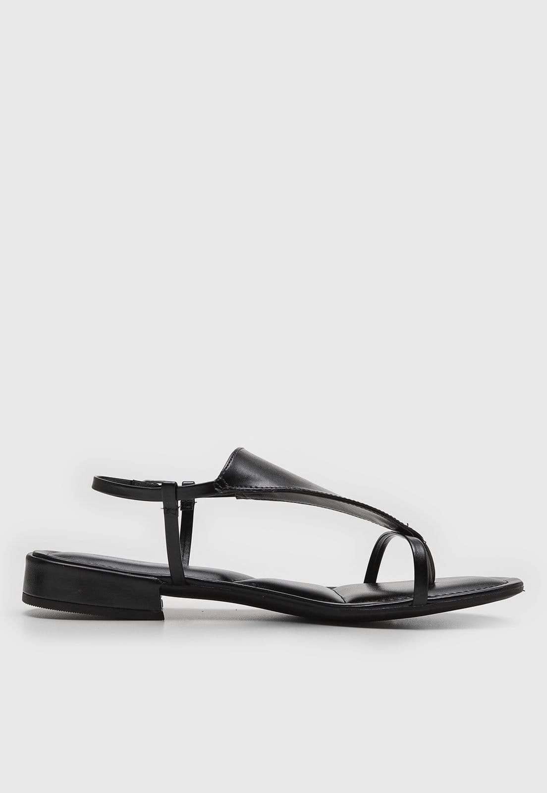 Vista 2 Sandália Via Mia Thong Preta Via Mia preto