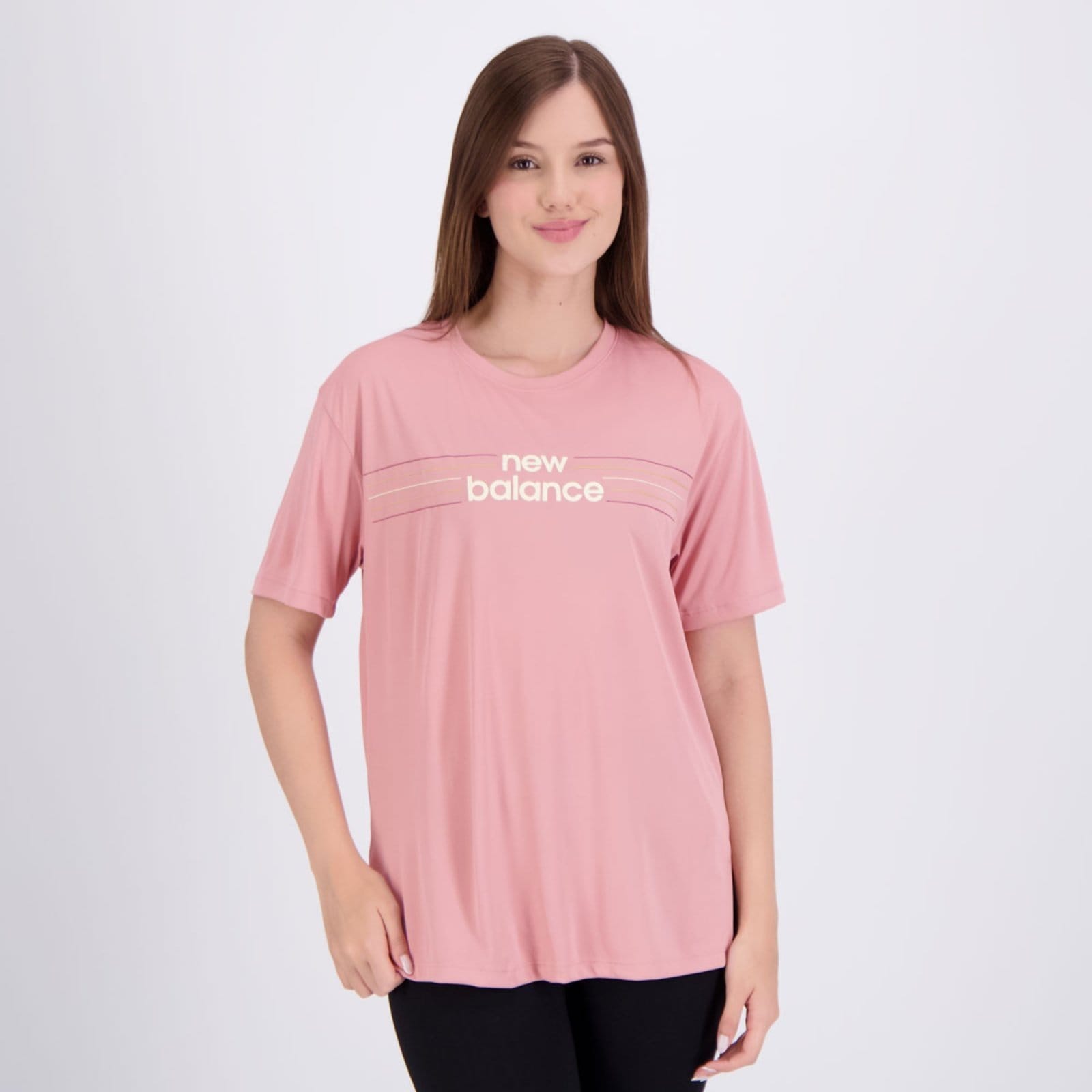 Camisa New Balance Linear Performance Feminina