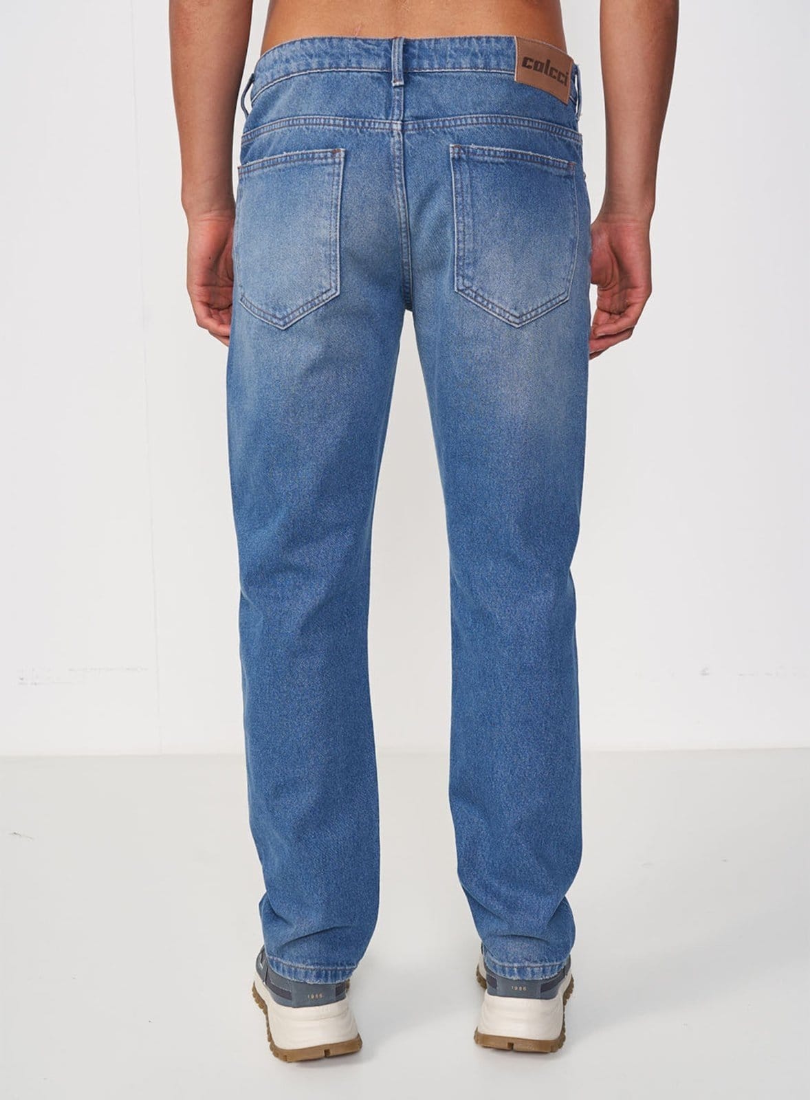 Vista 2 Calça Jeans Confort Reta Colcci Indigo Colcci azul indigo