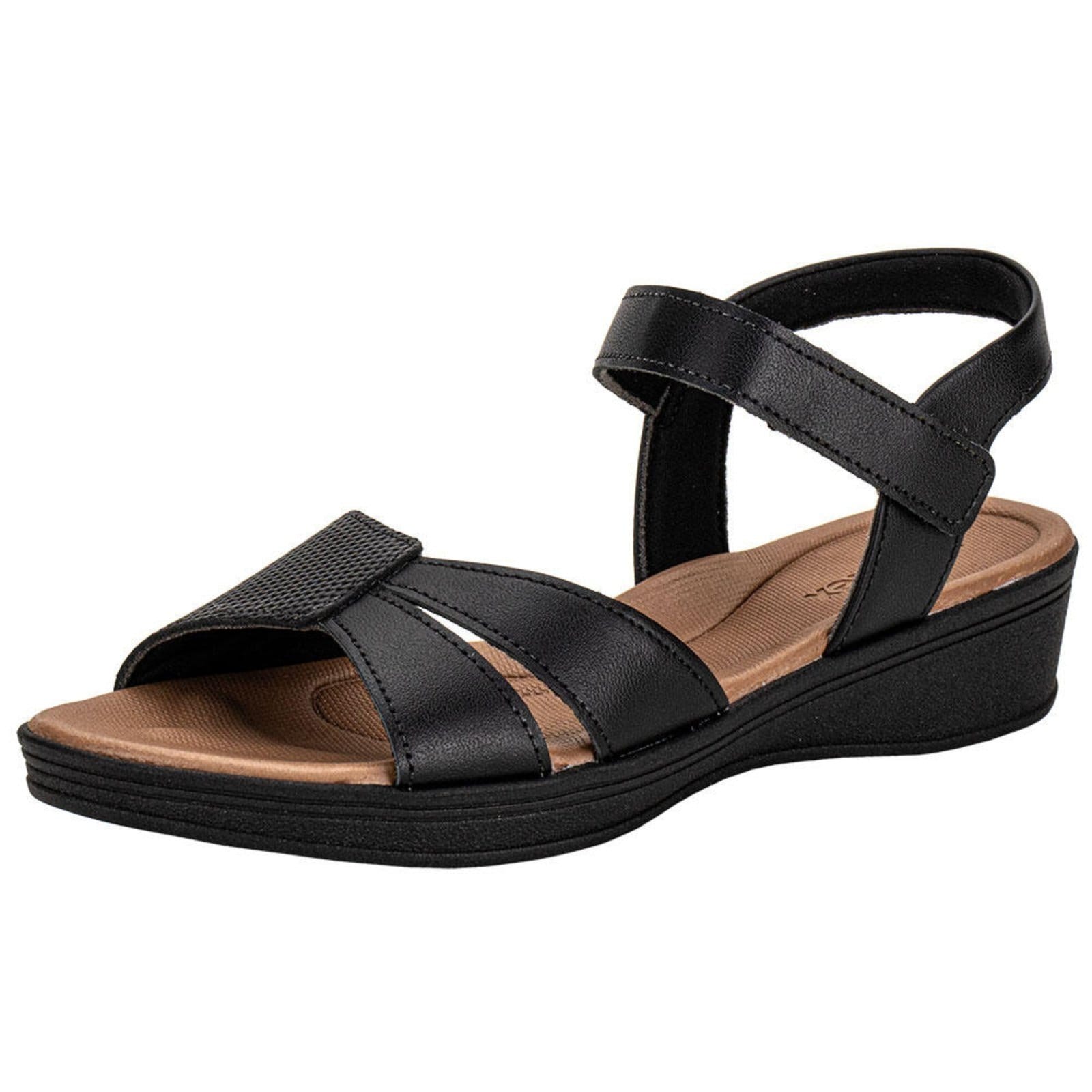 Sandália Feminina Anabela Usaflex Ud04011 0944011