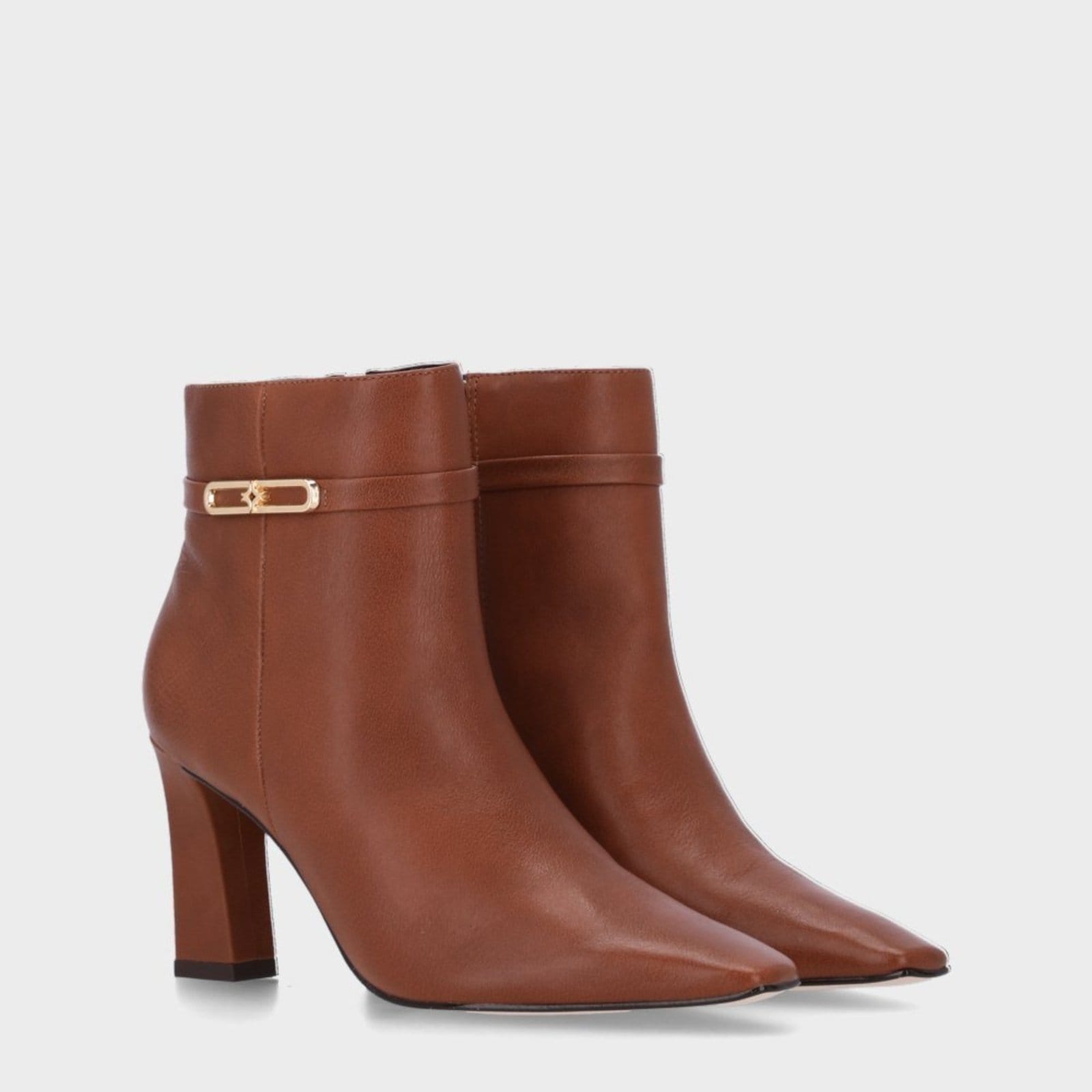 Vista 2 Bota Cano Curto Luz da Lua - 80770005 Luz Da Lua Luz Da Lua marrom