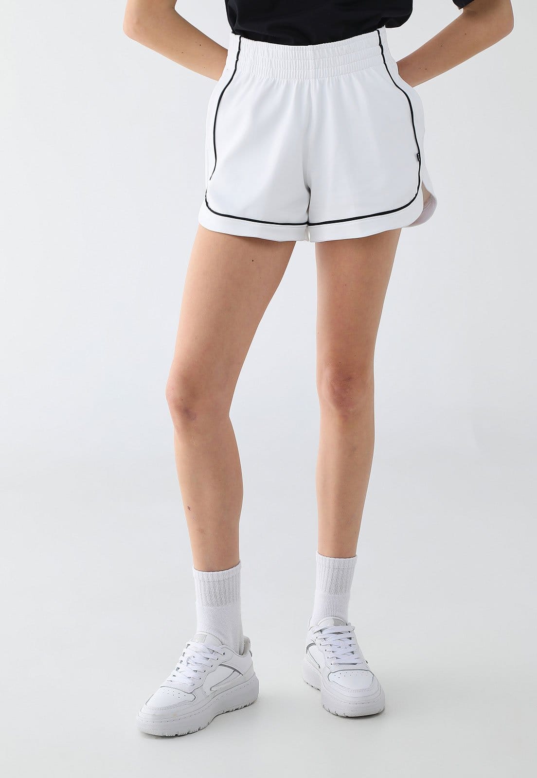 Shorts Feminino Fila Piping Classic Sports