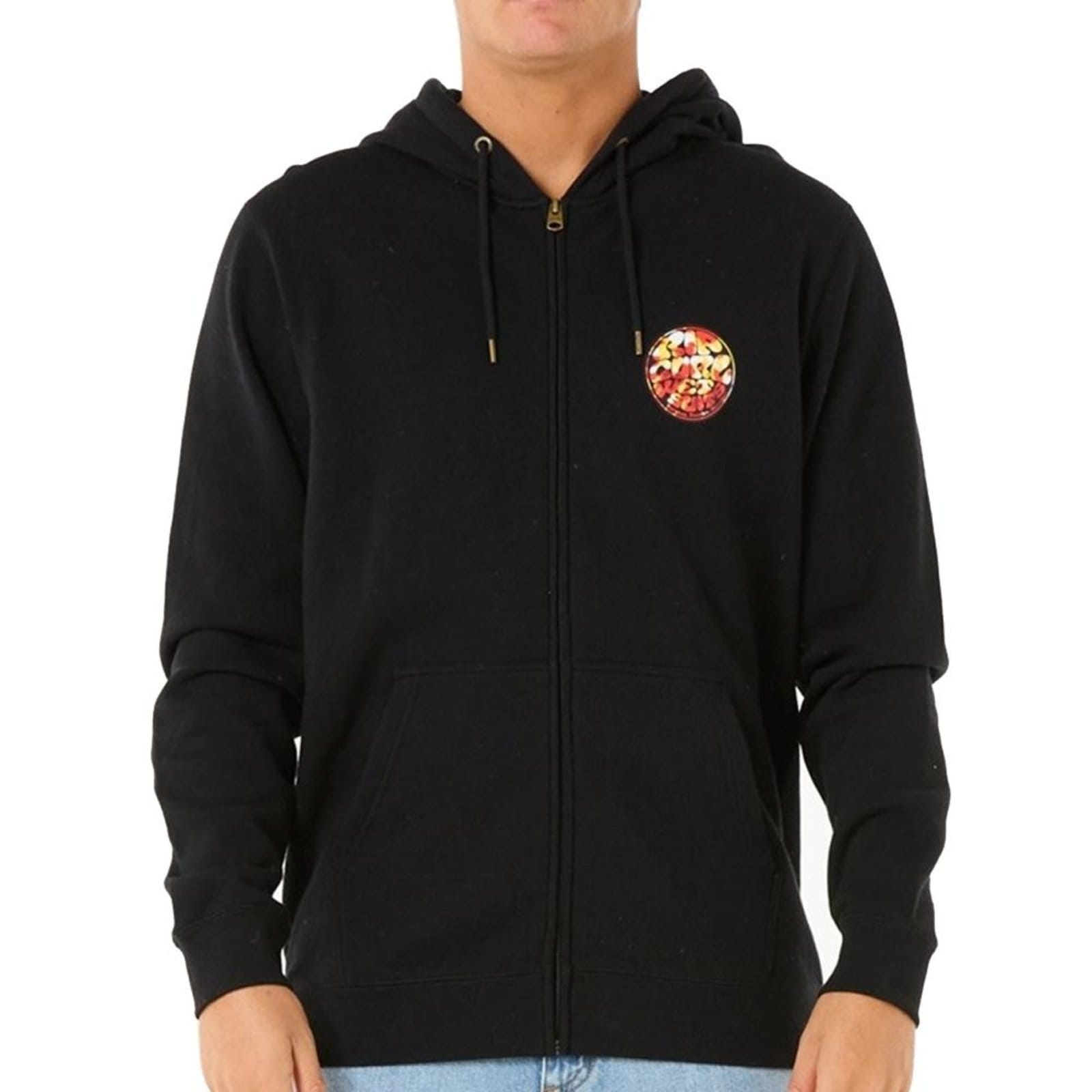 Moletom Rip Curl Wettie Passage Icon WT25 Masculina Black