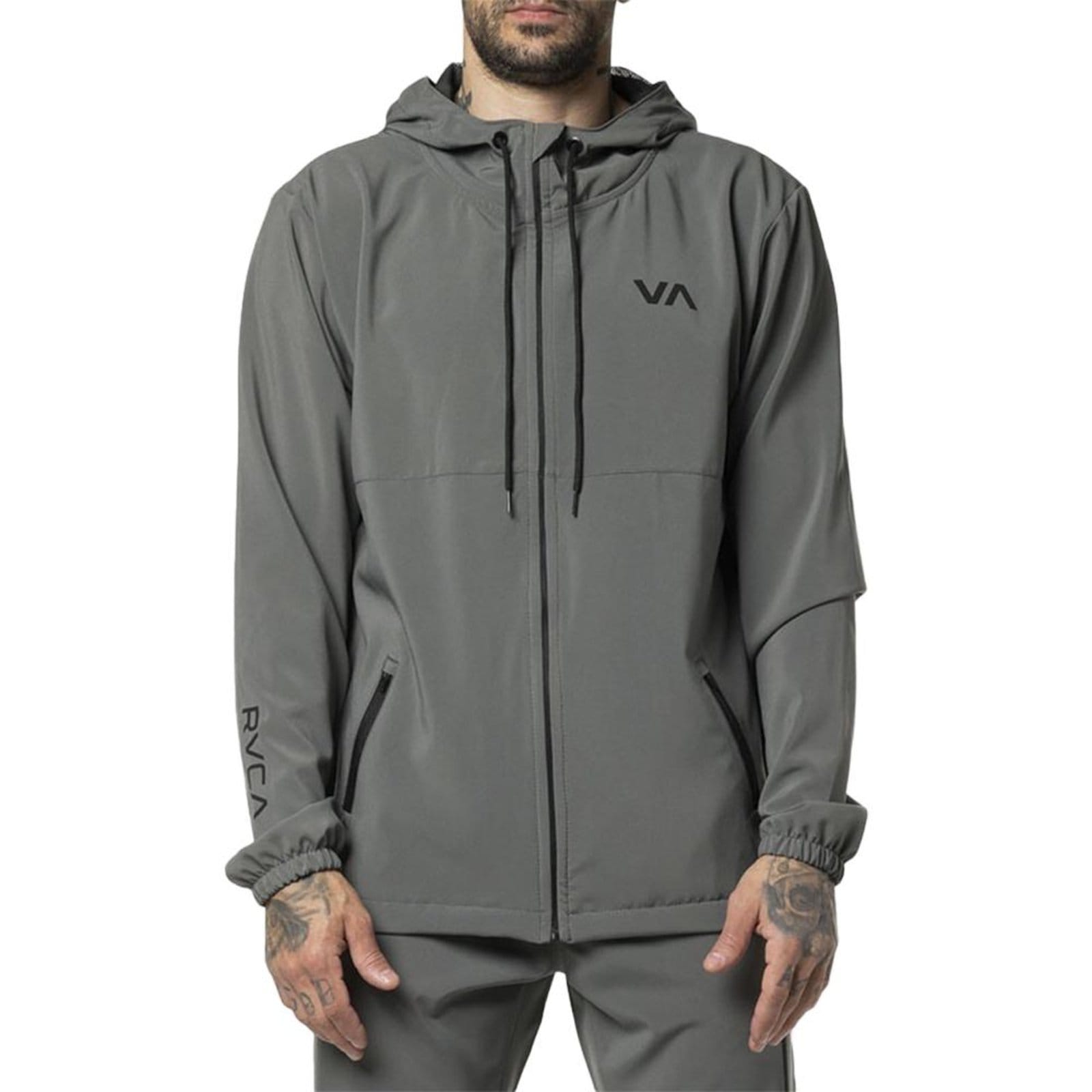 Jaqueta RVCA Hexstop WT24 Masculina Cinza Escuro