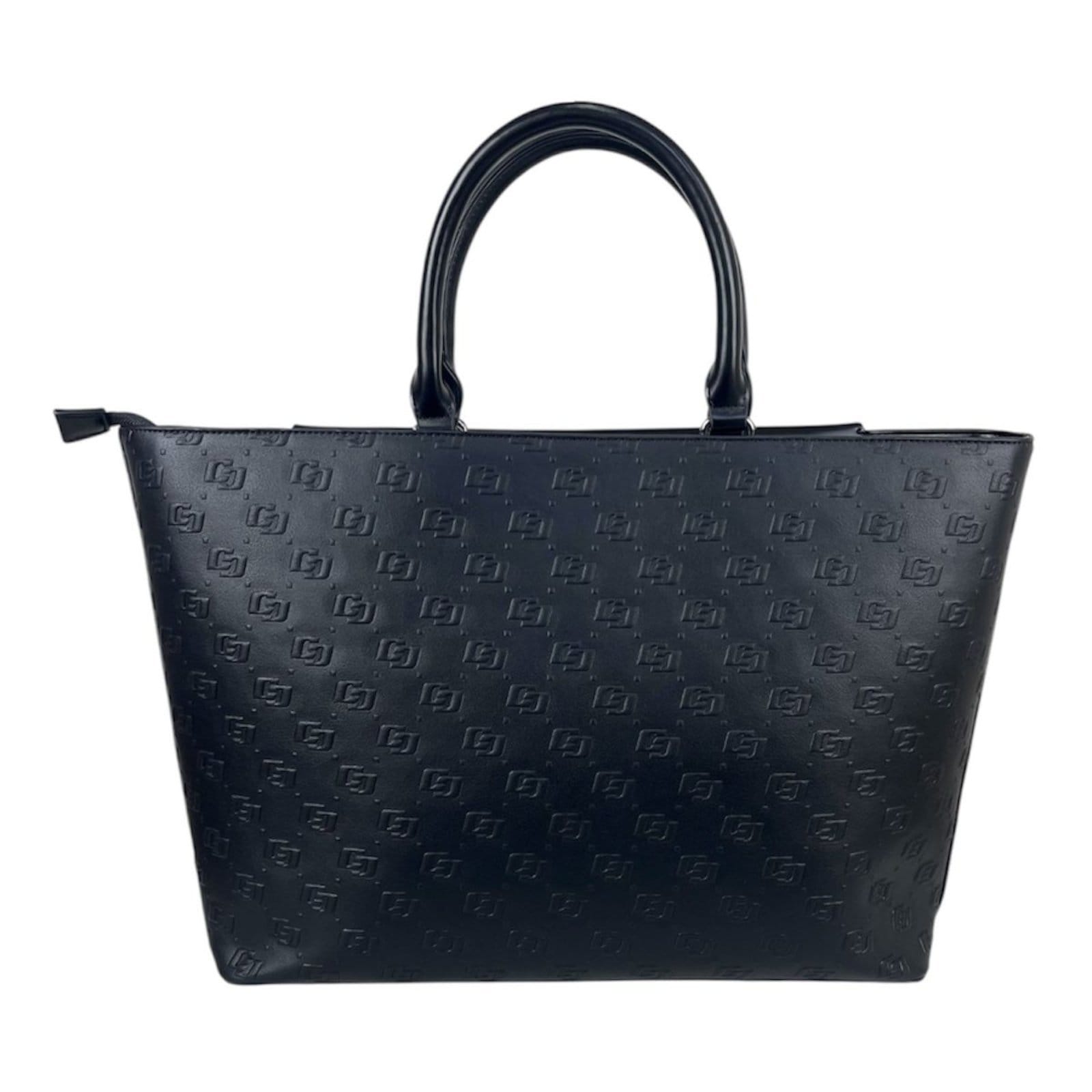 Vista 2 Bolsa Shopping Bag Gravação Colcci Colcci preto