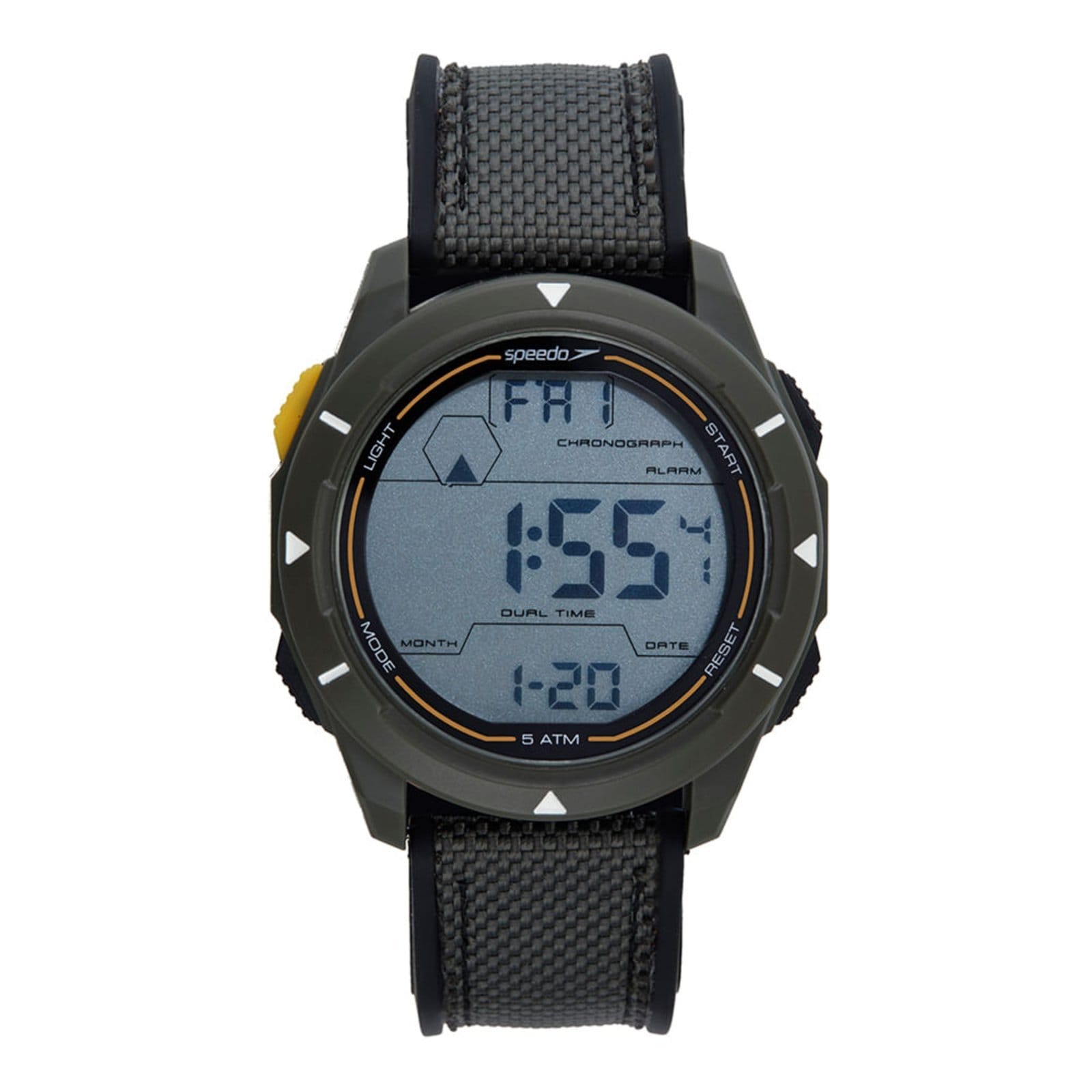 Relógio Speedo Masculino Digital Esportivo Nylon