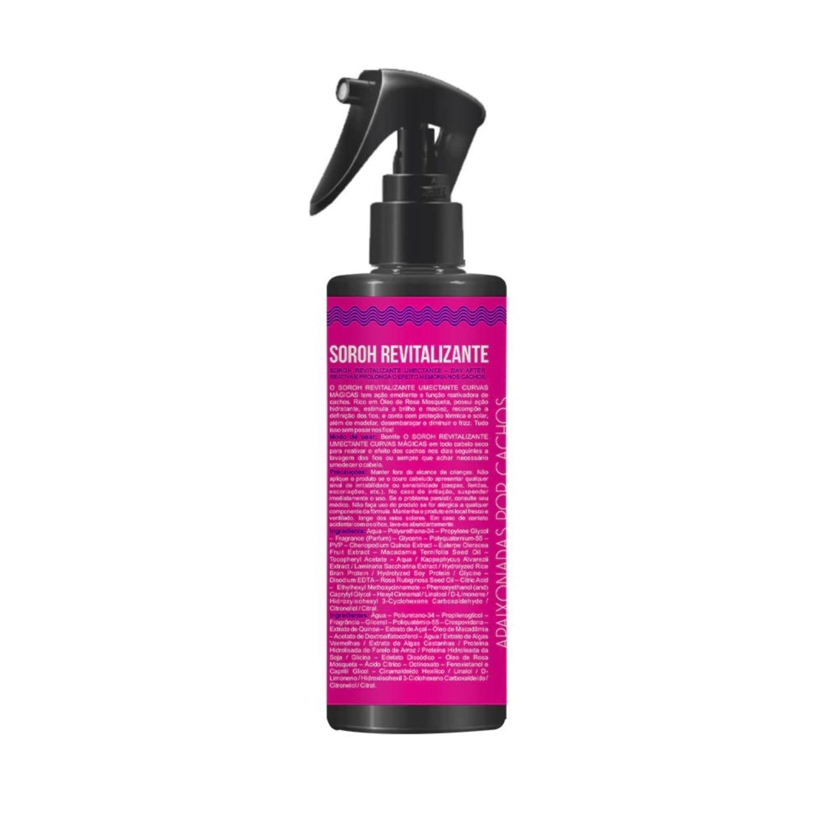 Vista 2 Soroh Revitalizante Cachos Curvas Mágicas Widi Care 200ml Widi care incolor