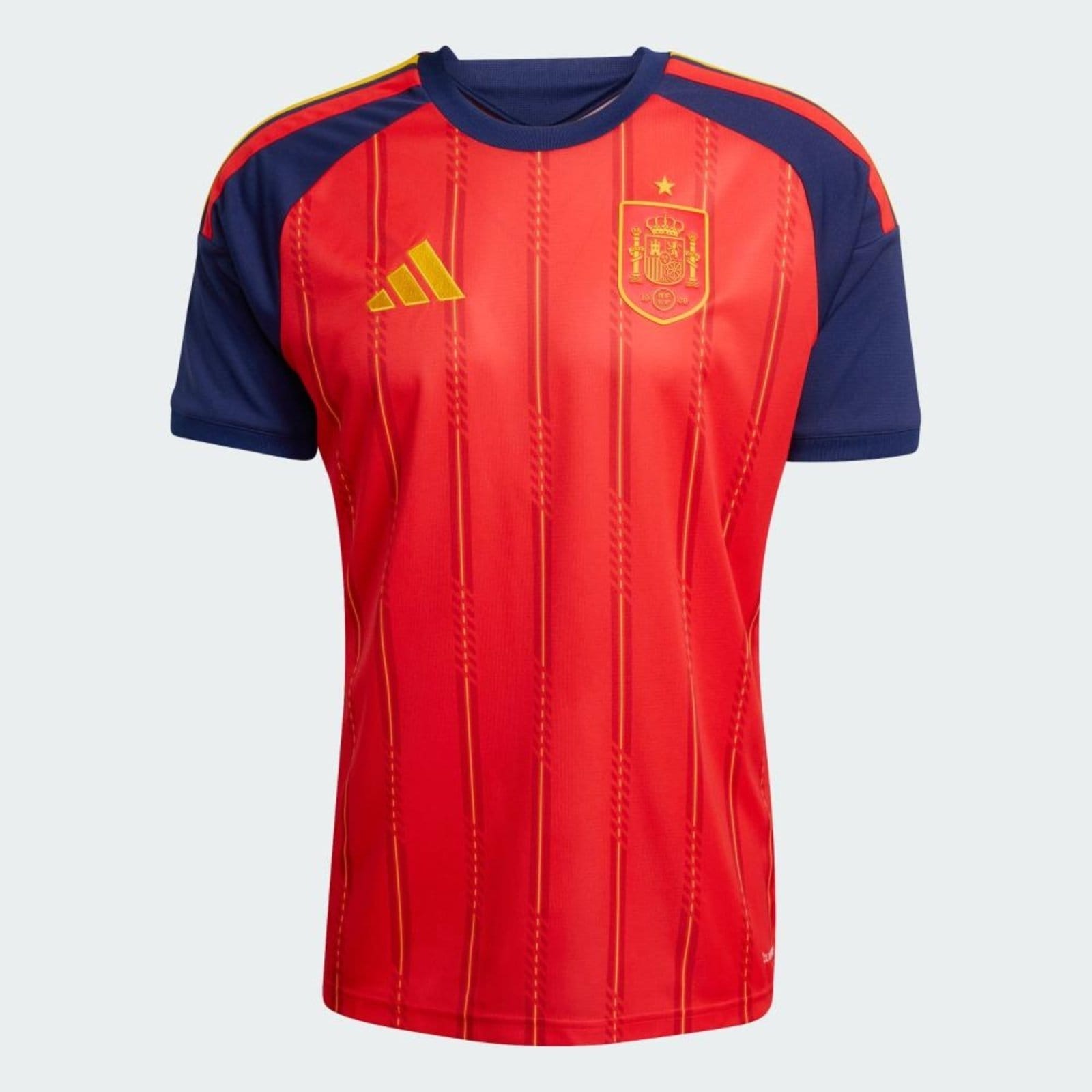 Vista 2 Camisa I Espanha 26 adidas Performance Adidas vermelho