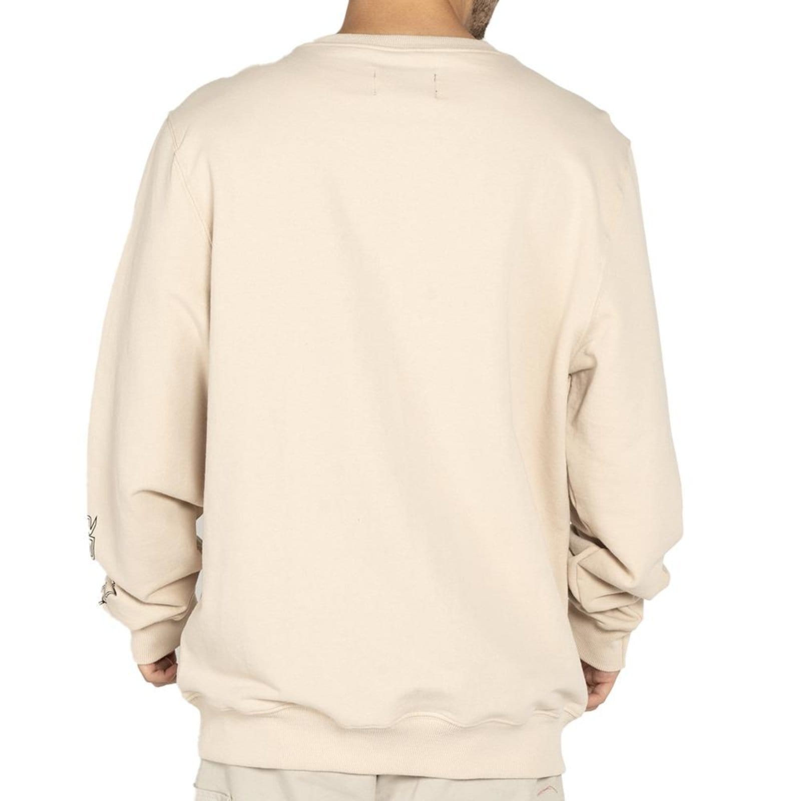 Moletom Quiksilver Careca New Tour WT25 Masculino Areia