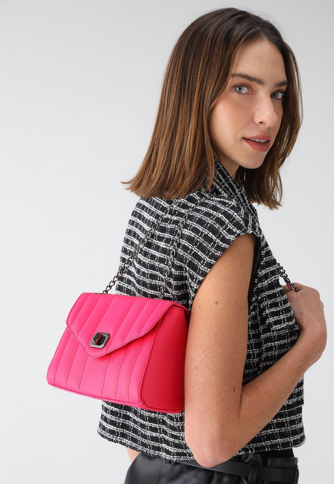 Bolsa Feminina Maria Milão Lateral Pequena