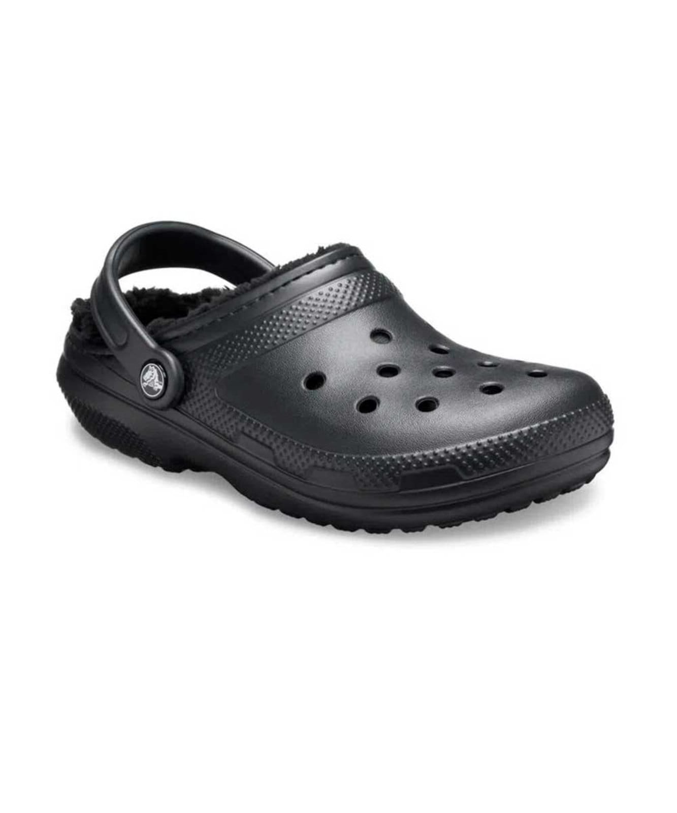 Vista 2 Sandália Crocs Classic Lined Clog T 203 Crocs preto