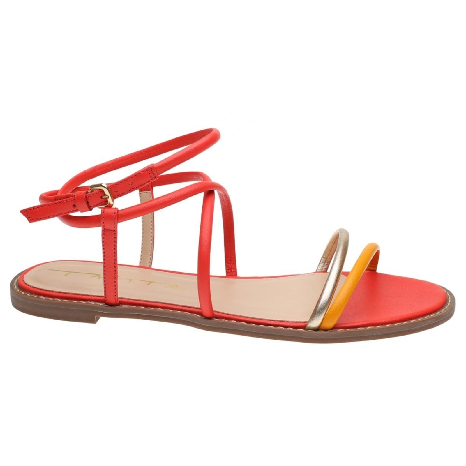 Rasteira Tabita 9692661 - Damasco