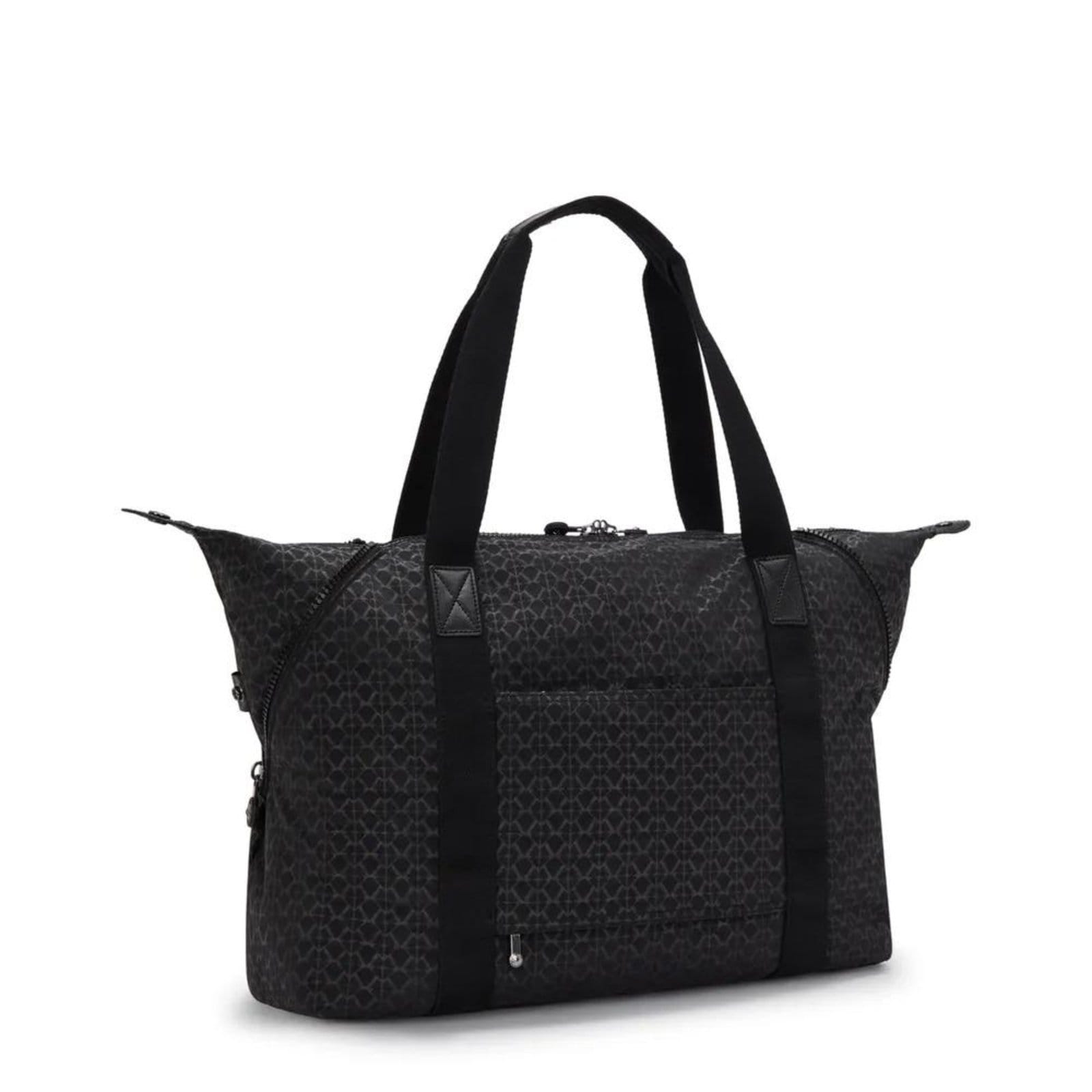 Vista 2 Bolsa Kipling Art M Signature Emb Kipling preto