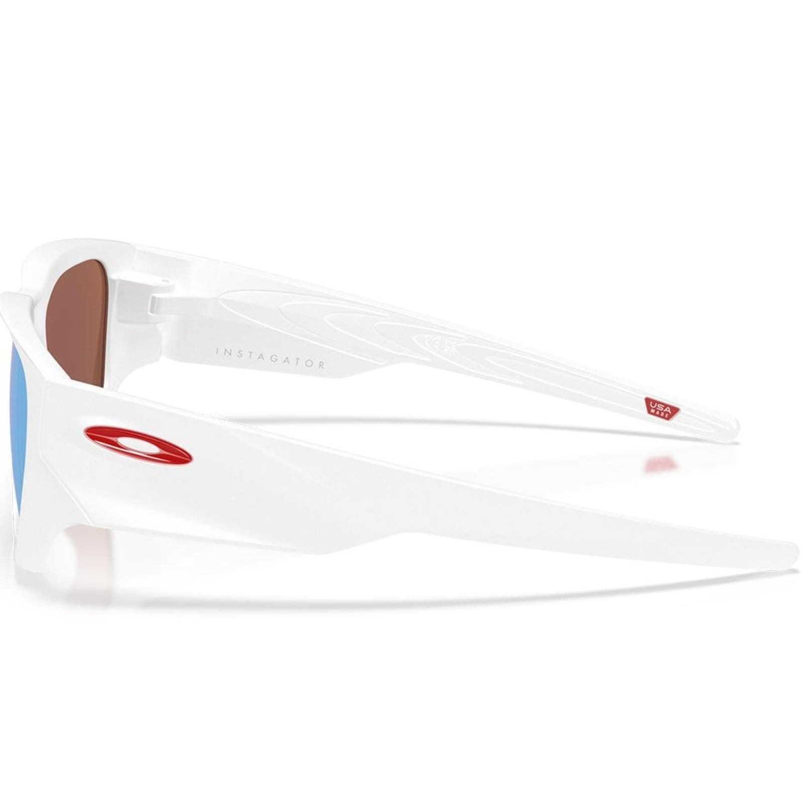 Vista 2 Óculos de Sol Oakley Instagator Matte White 0458 Oakley preto white