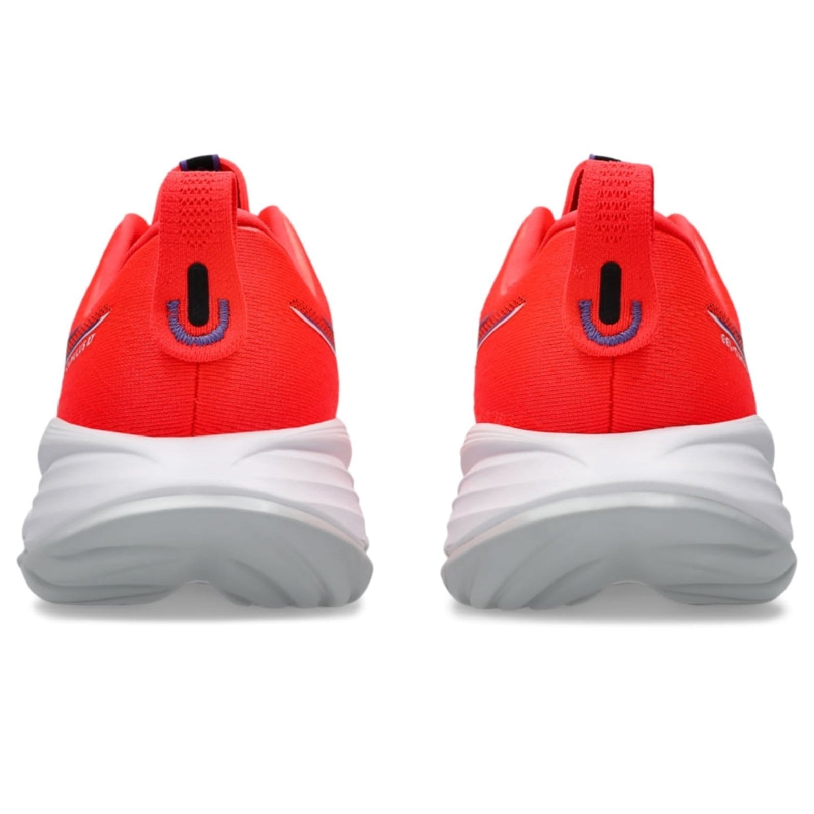 Vista 2 Tênis ASICS GEL-Cumulus 27 - Masculino Branco ASICS vermelho