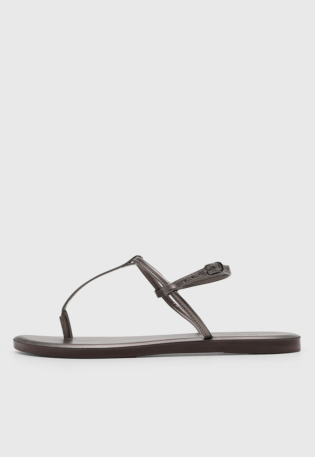 Rasteira Feminina Anacapri Metalizada