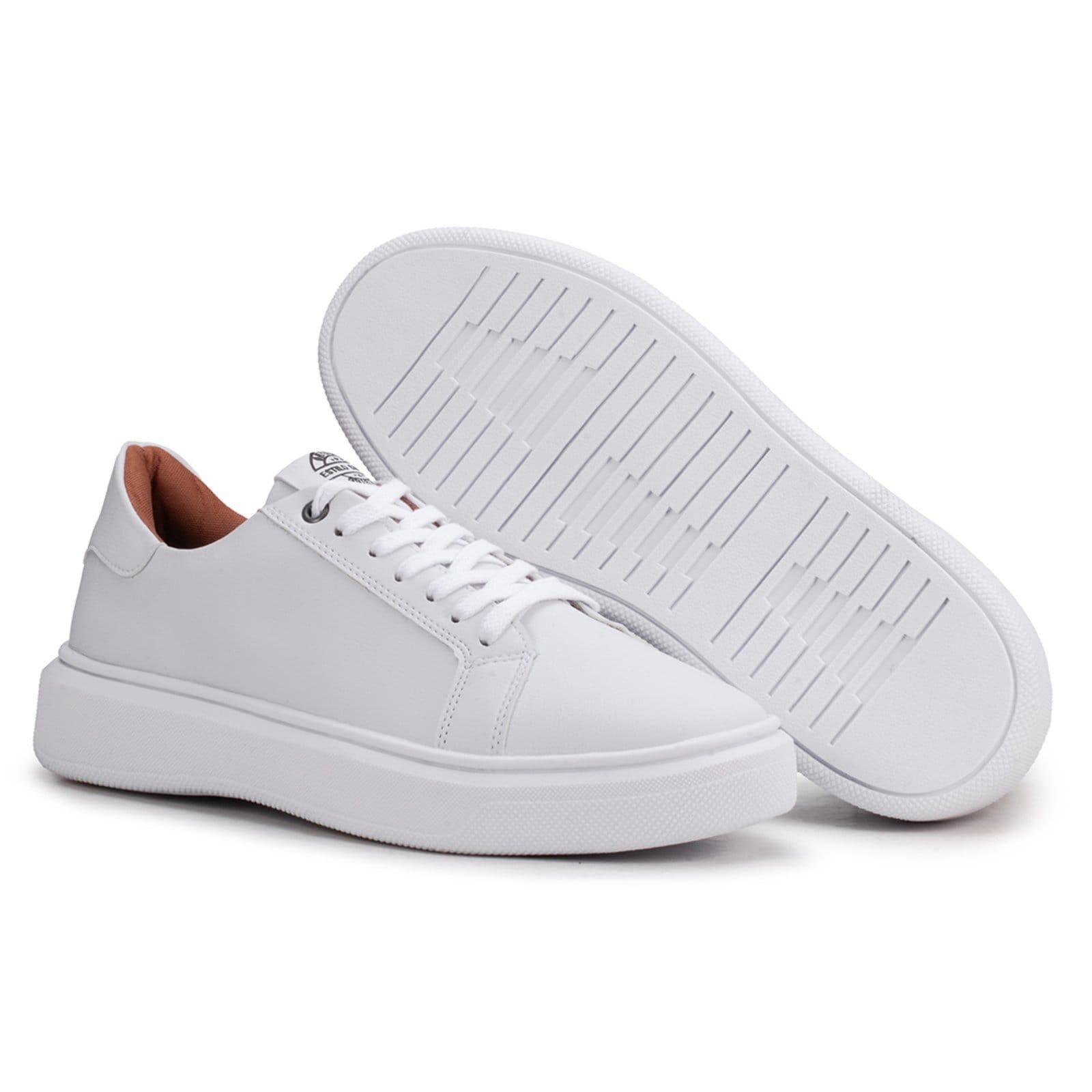 Vista 2 Sapatenis Tenis Casual Masculino Original Adulto Estilo Shoes branco