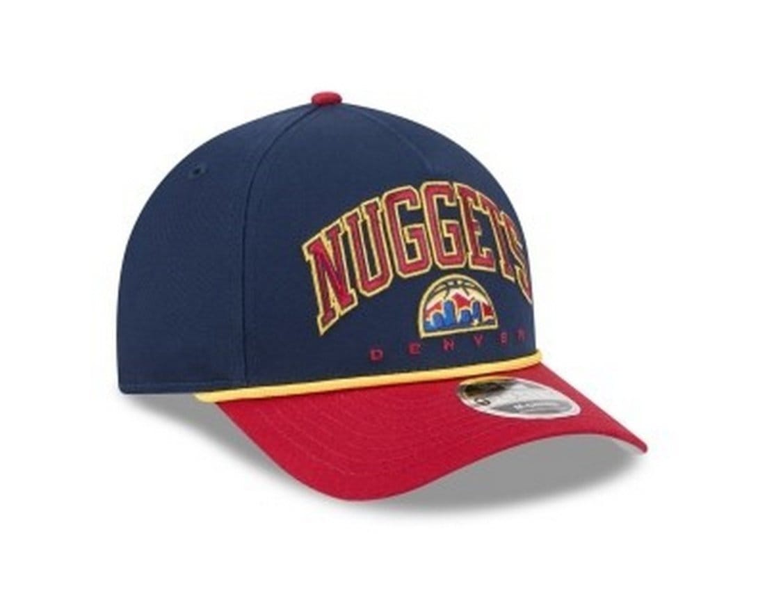Vista 2 Boné New Era 9FORTY M-CROWN A-FRAME Denver Nuggets NBA new era azul