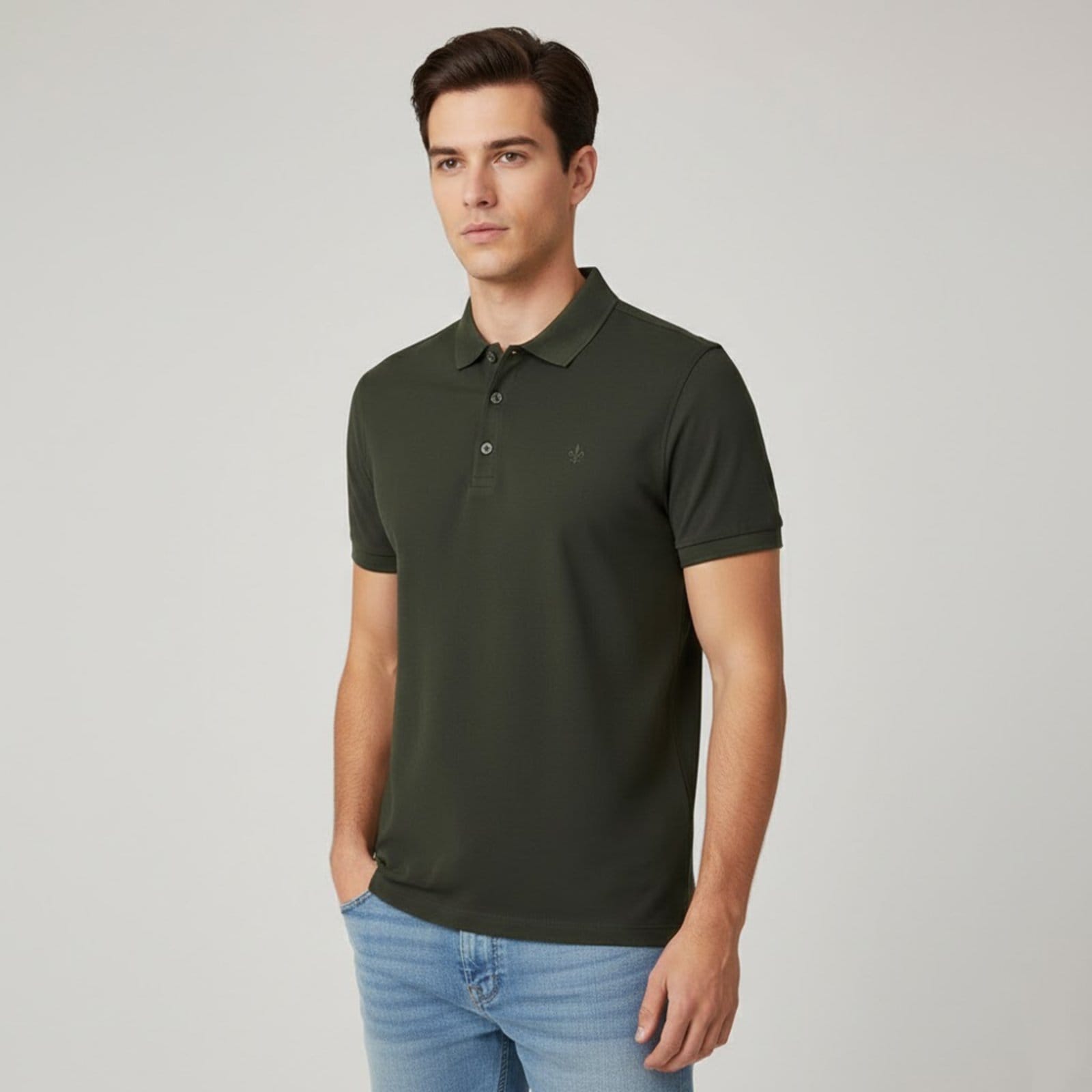 Camisa Polo Dudalina Essentials Basic Ou26 Masculino