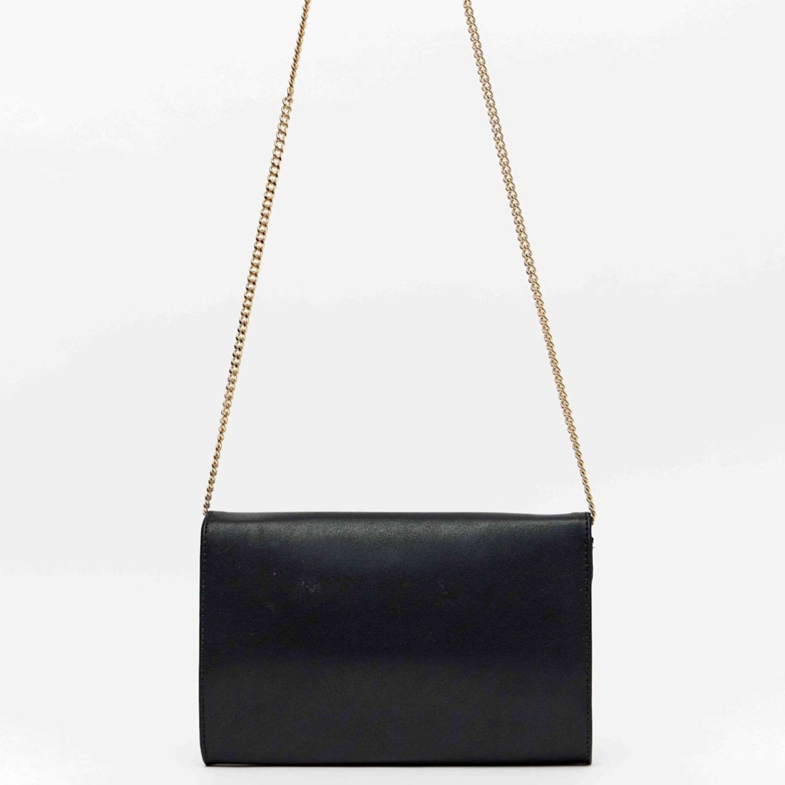 Vista 2 Bolsa Crossbody Lança Perfume Letras Pr26 Feminino Lança Perfume preto