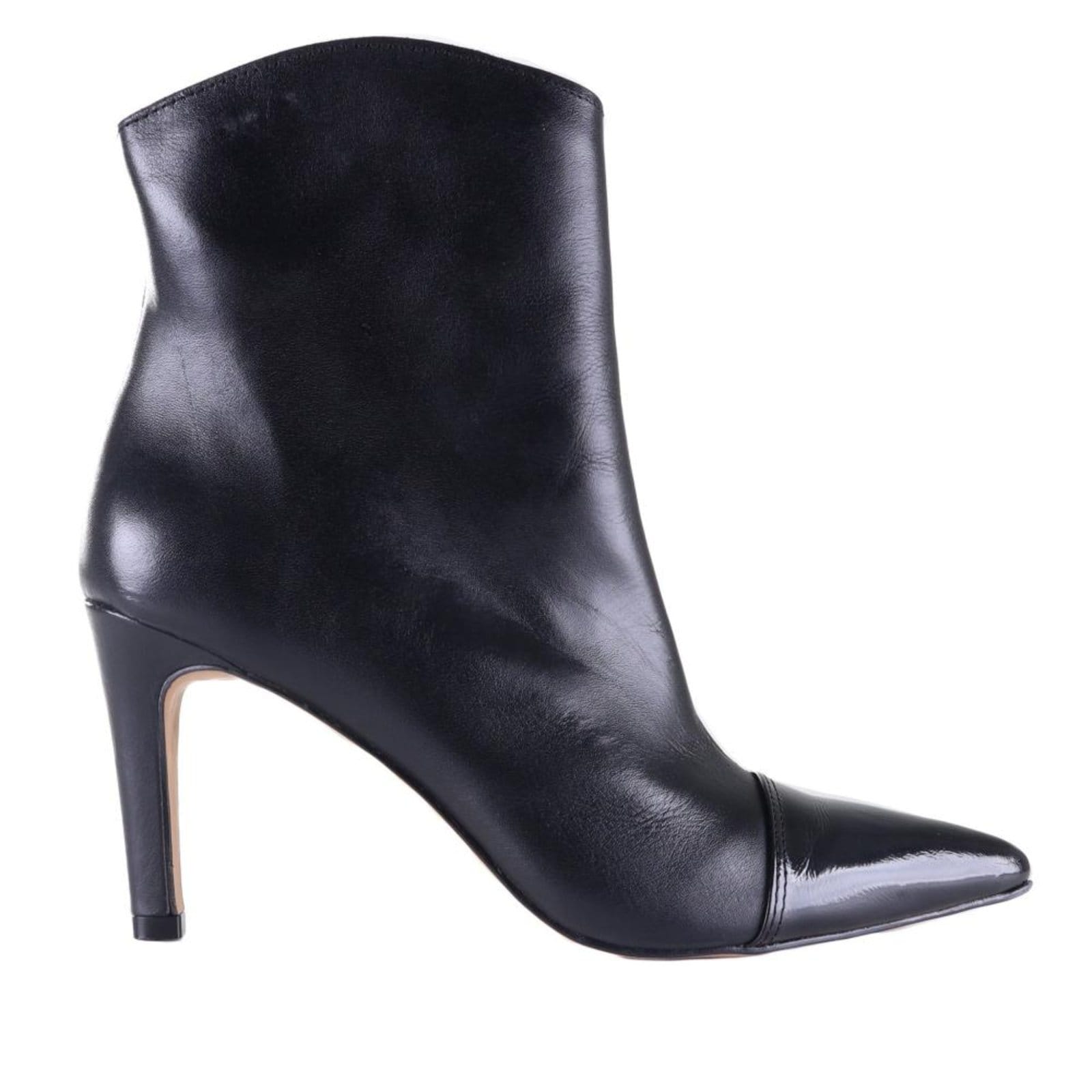 Bota Feminina Zariff Bico Fino 430281 Preto