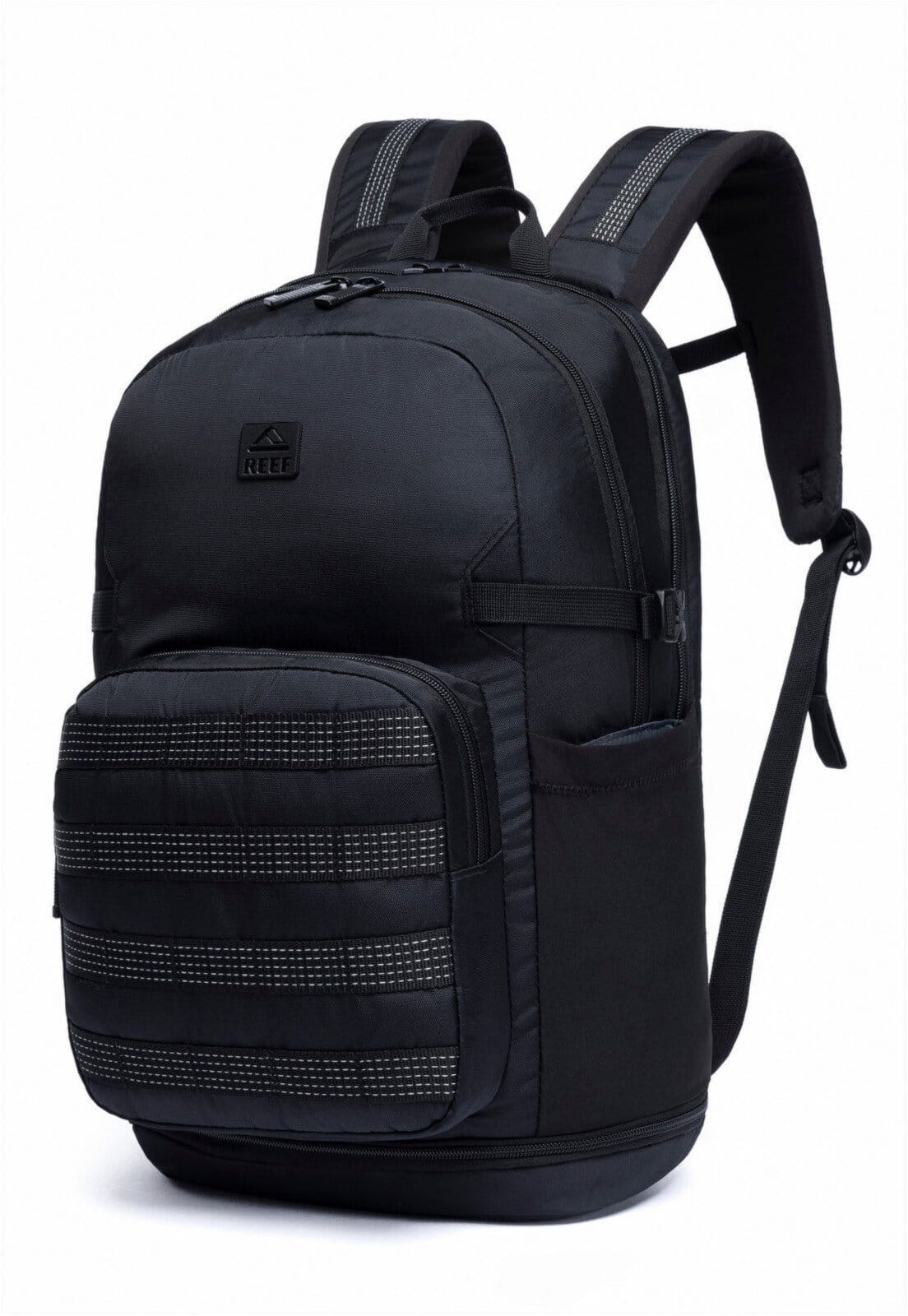 Vista 2 Mochila Masculina Reef Expansível Reforçada Grande Reef preto