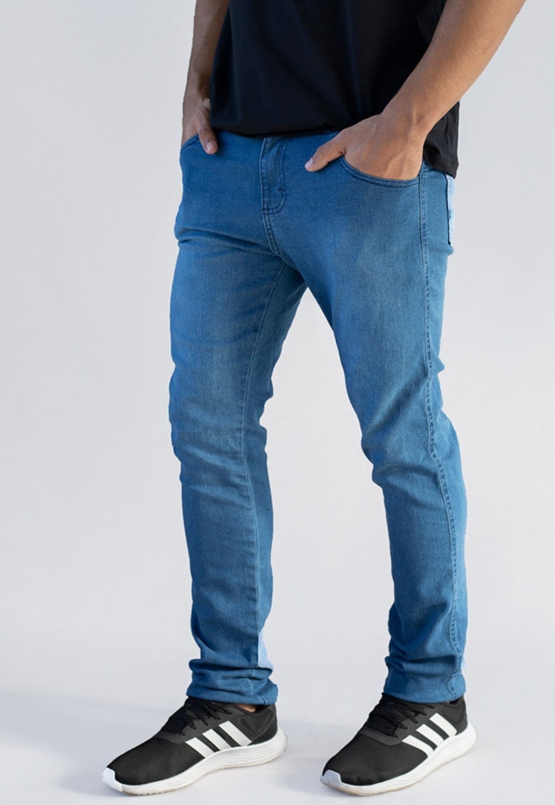 Calça Jeans Claro Premium Masculina Tradicional Versatti Moscou B