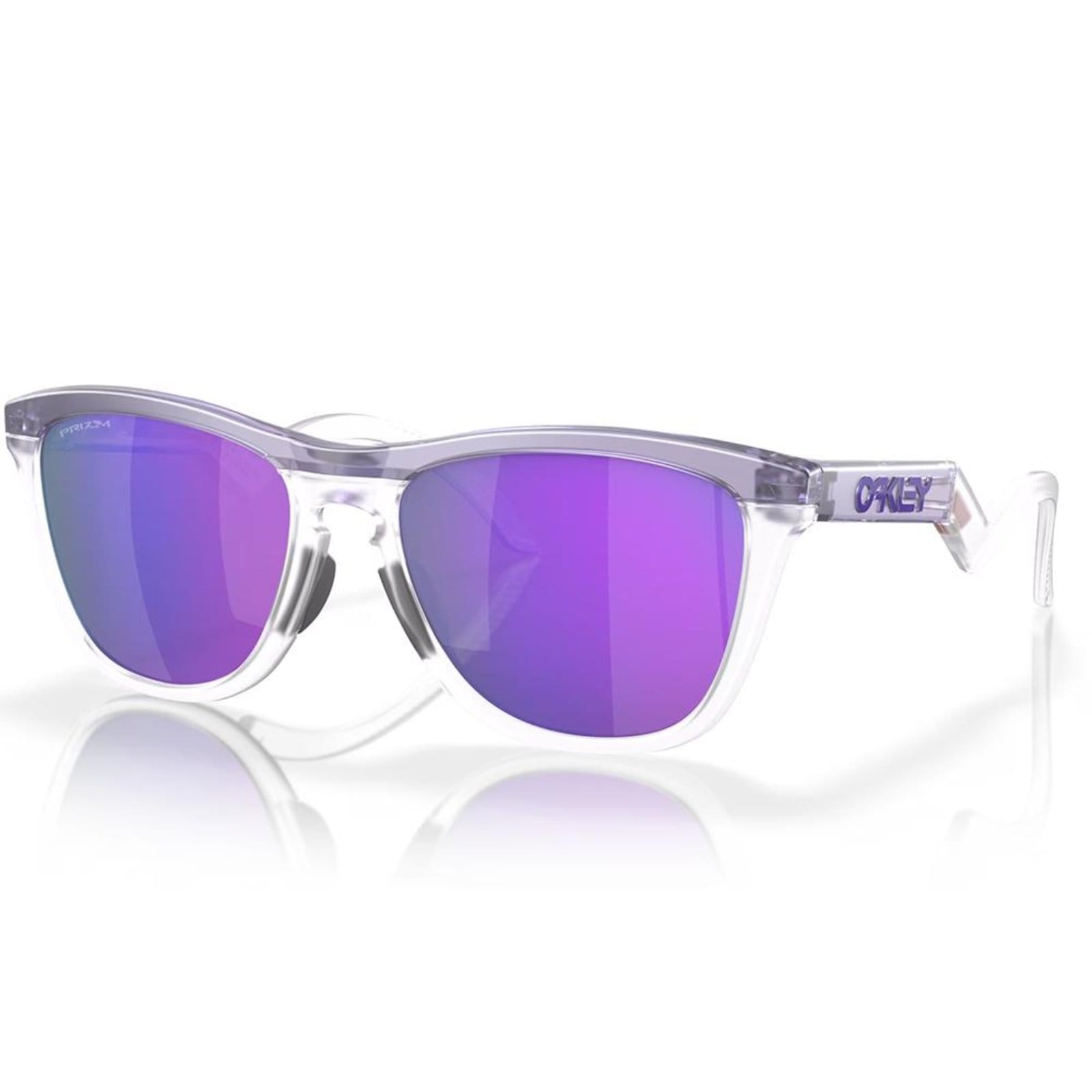 Óculos de Sol Oakley Frogskins Matte Lilac/Prizm Clear 0155