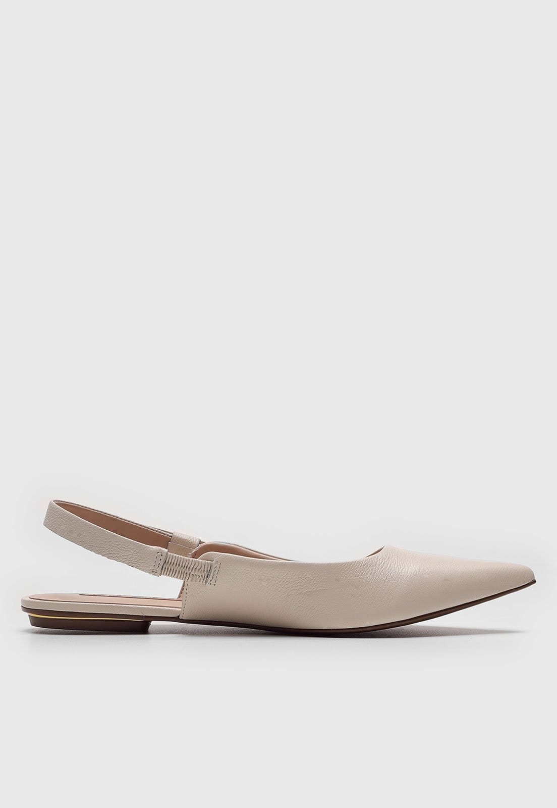 Sapatilha Slingback Jorge Bischoff Lisa Off-White - 2