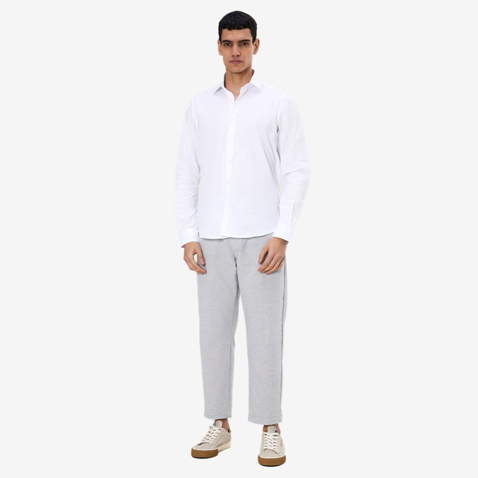 Vista 2 Camisa Nautica Manga Longa Básica Nautica branco