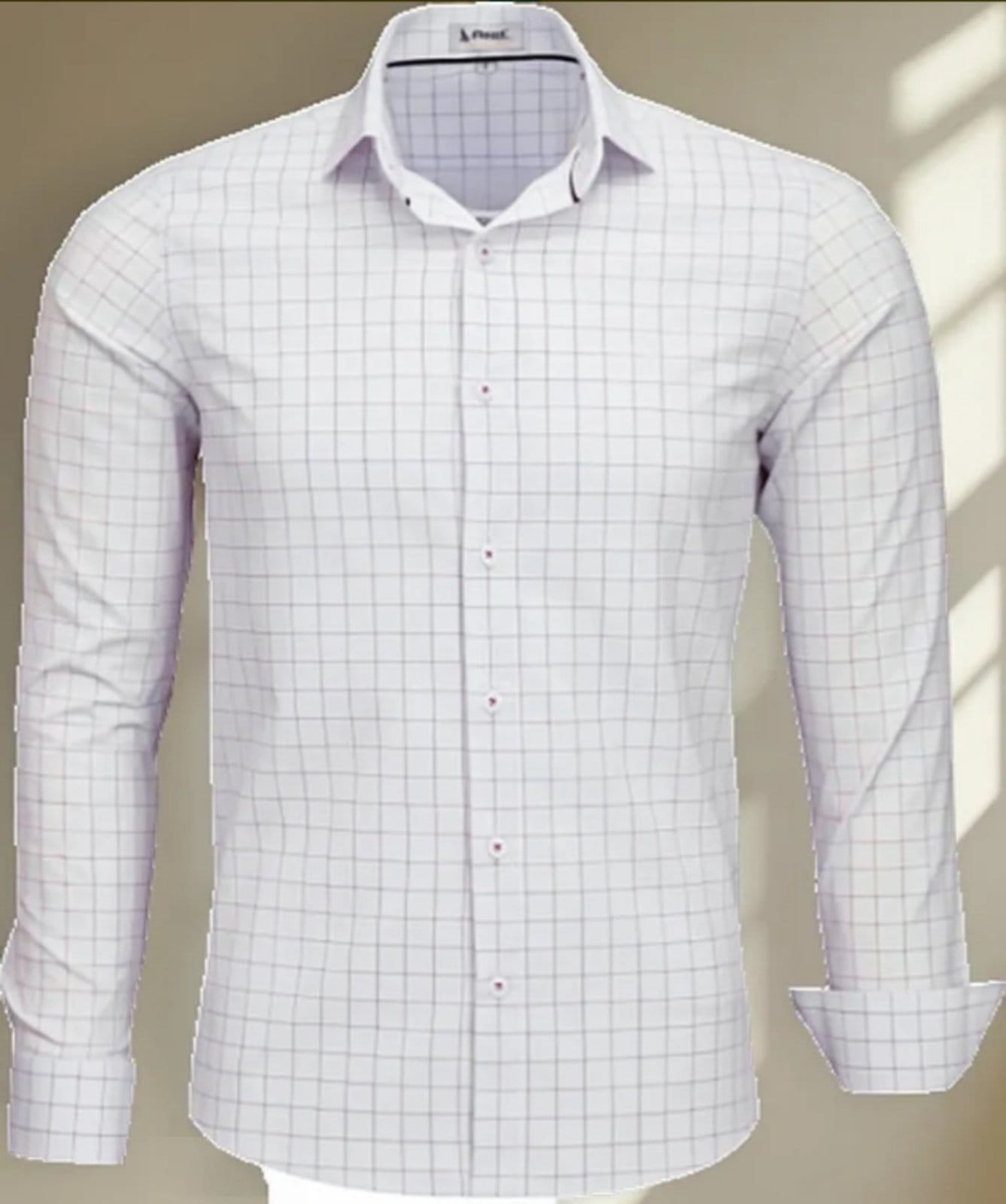 Camisa Social Amil Slim Camp Algodão com Elastano Macia Manga Longa Luxo Cor04