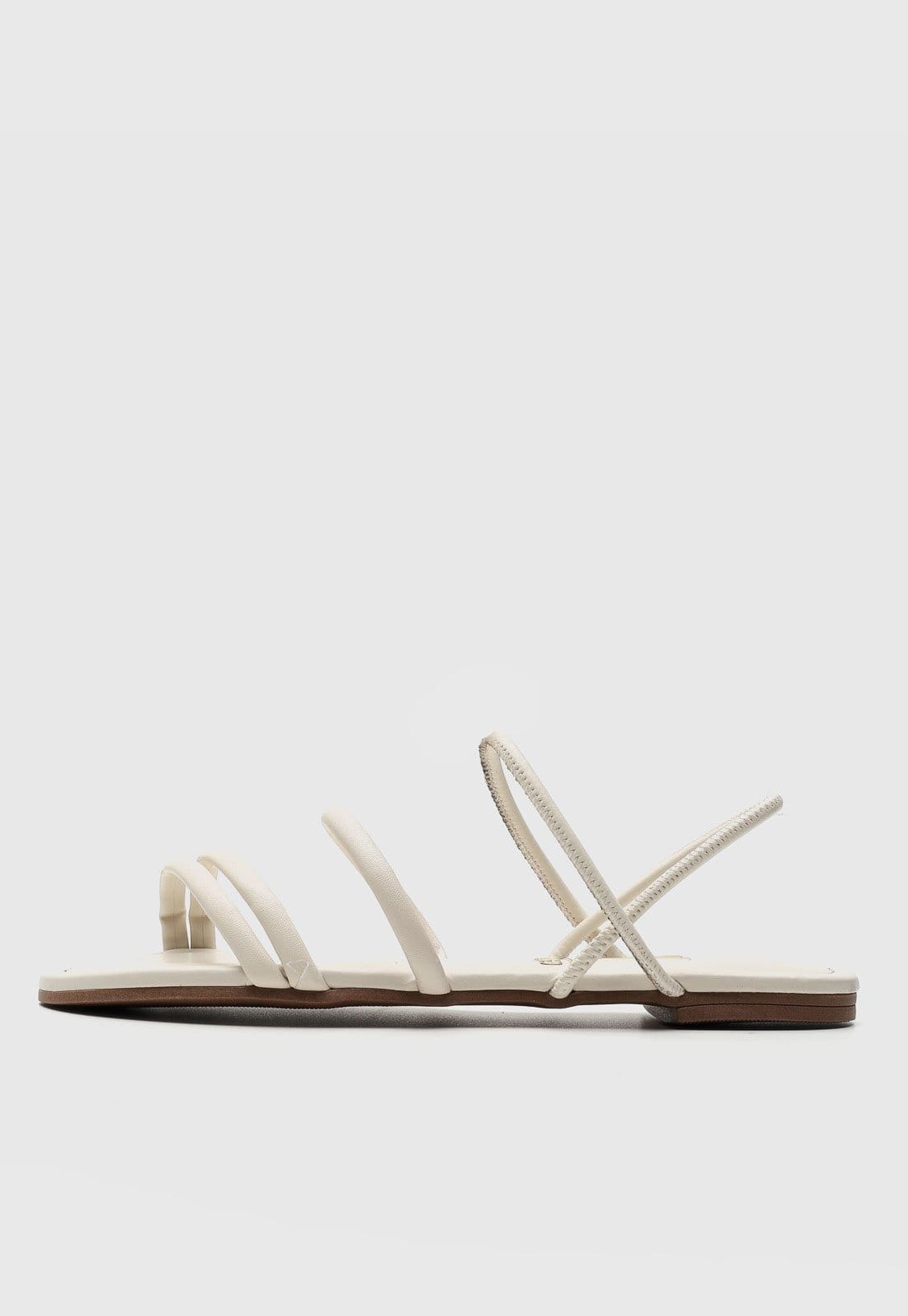 Rasteira Vizzano Tiras Off-White