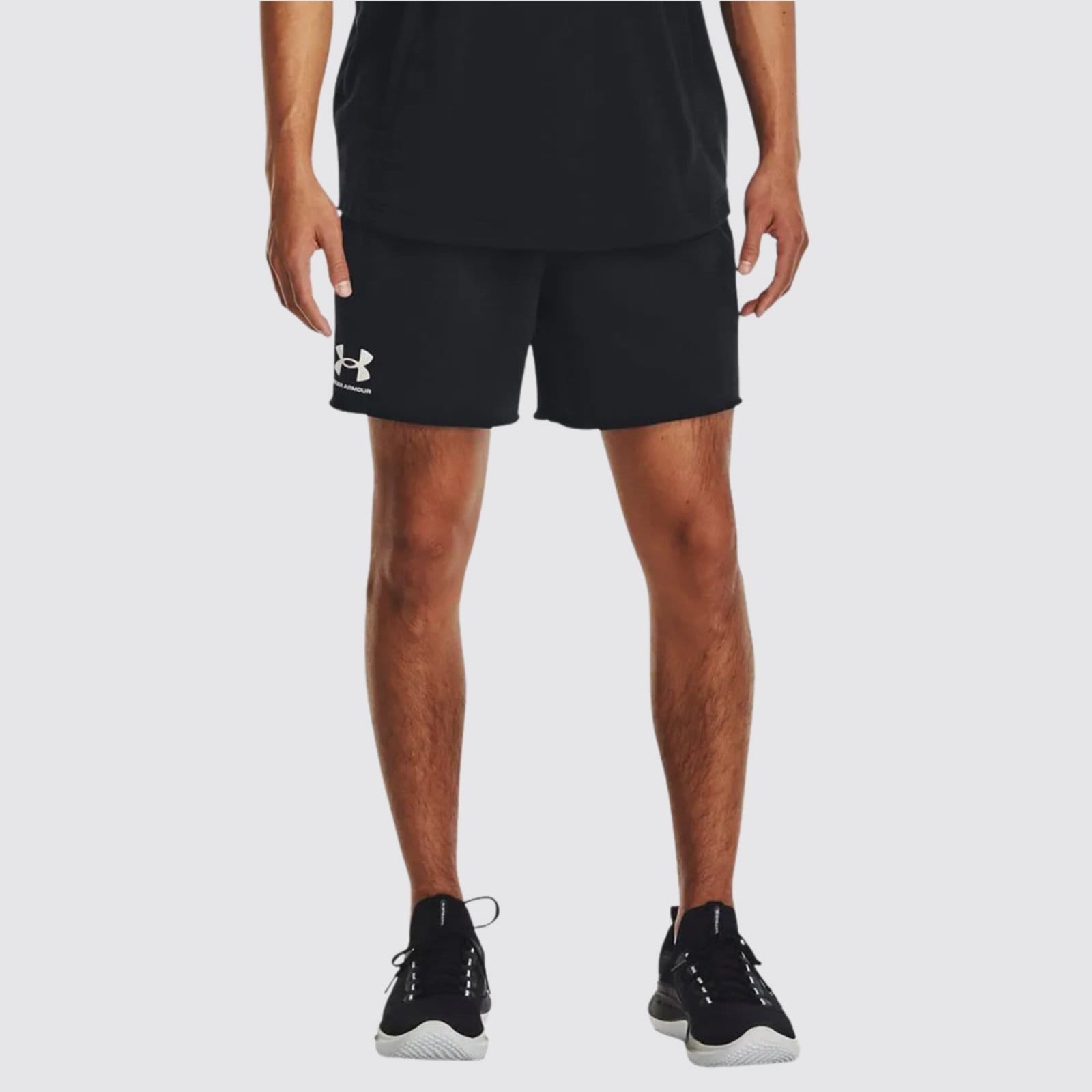 Vista 2 Shorts Under Armour Rival Terry 6in Under Armour preto