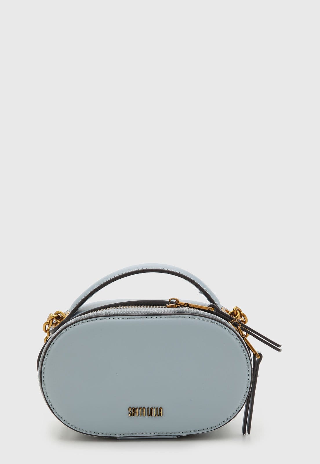 Bolsa Feminina Santa Lolla Oval Claro
