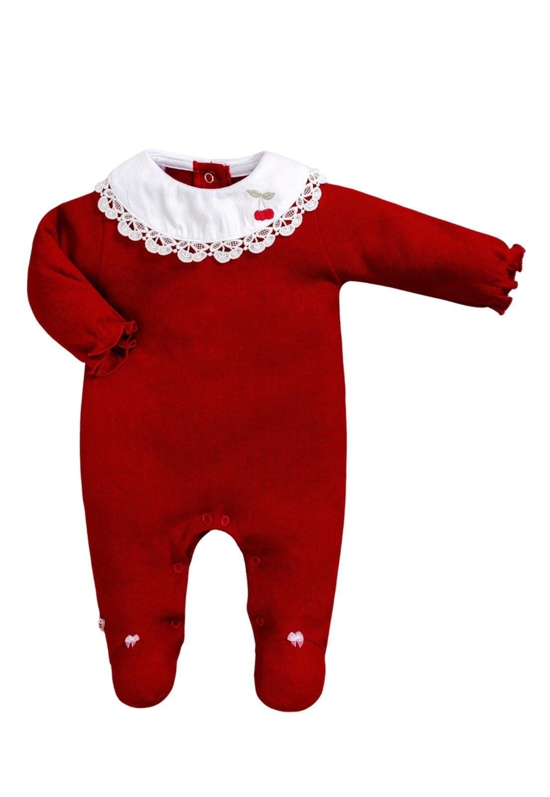 Vista 2 Infantil - Kit Maternidade Menina Anjo Baby Anjos Baby vermelho