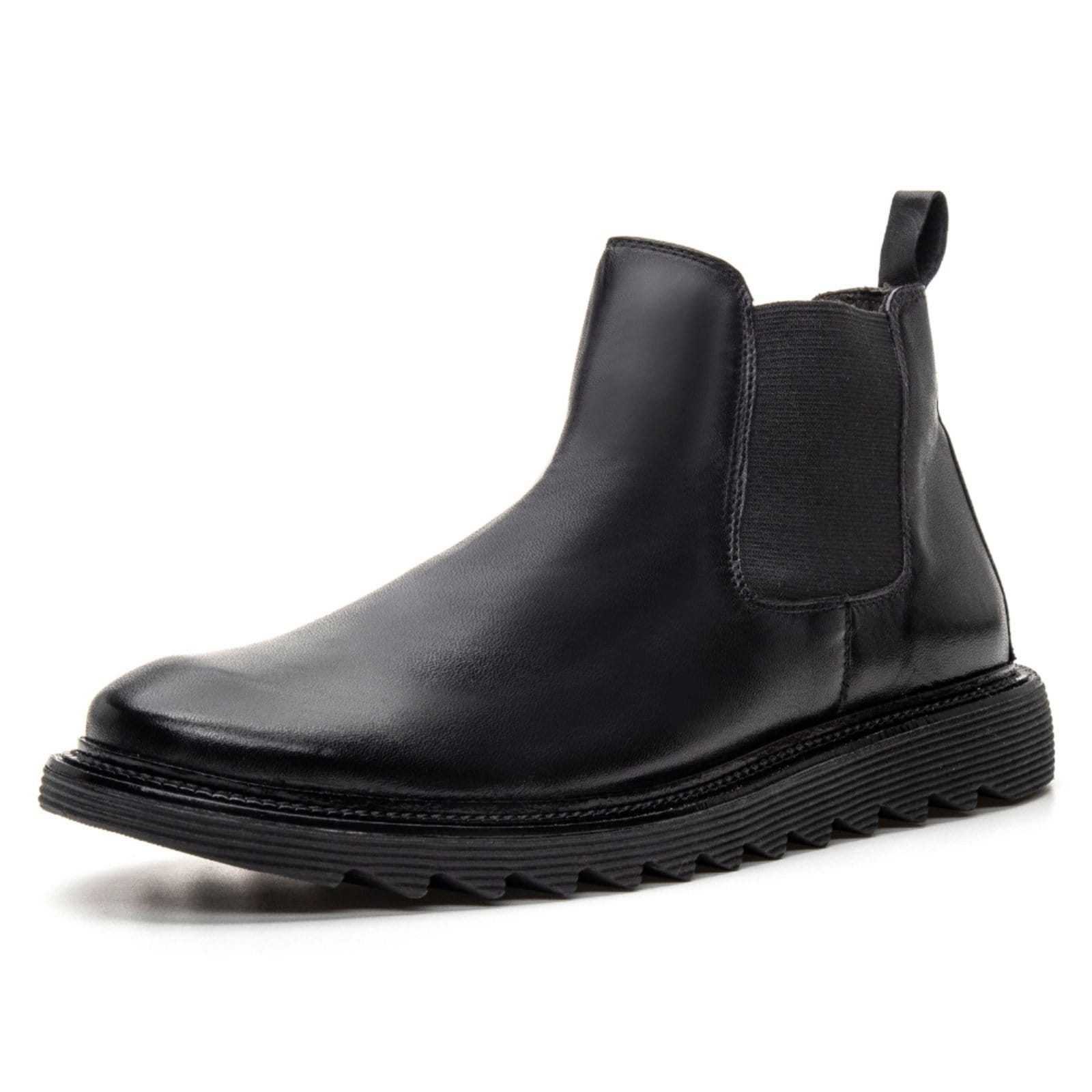 Vista principal Bota Masculina Grécia Em Couro Coronello preto