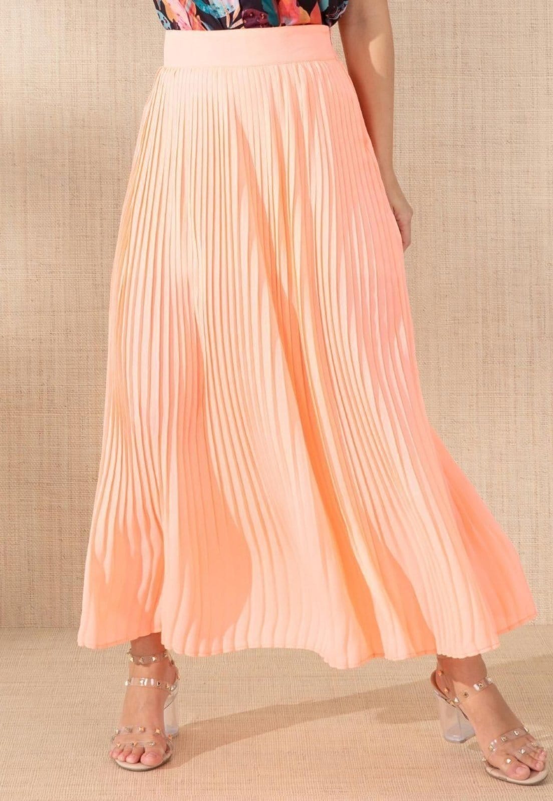 Saia Plissada Com ZÁper