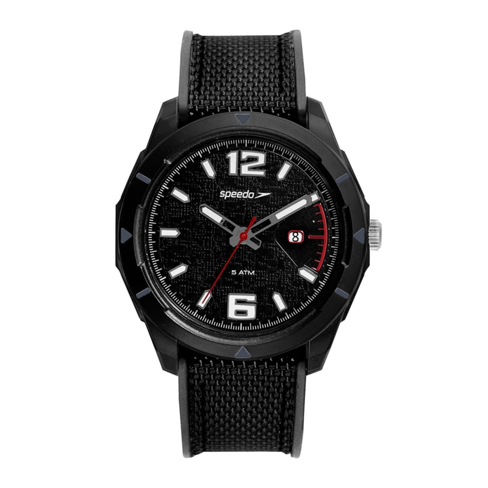 Relógio Speedo Esportivo Calendário Silicone e Nylon