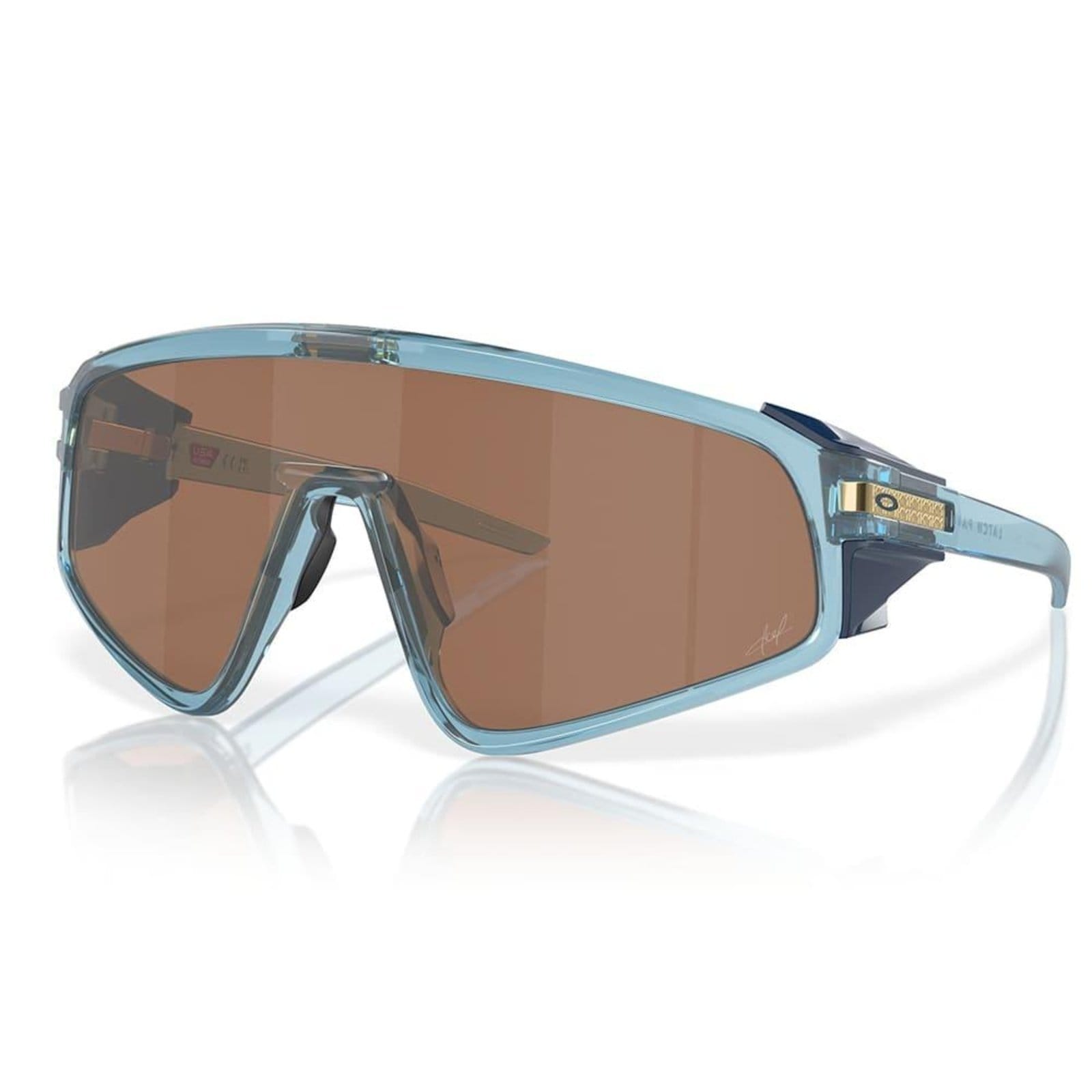 Óculos de Sol Oakley Latch Panel Ttransparent Stonewash 0835