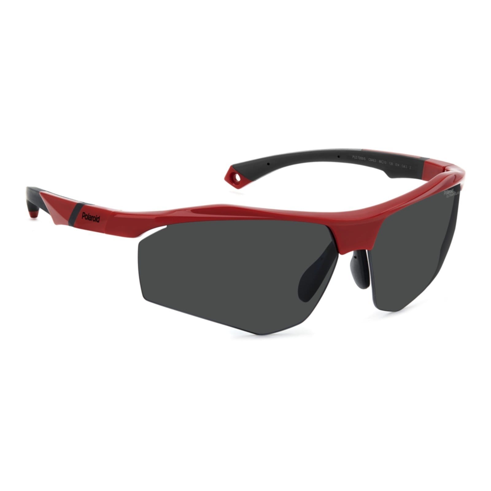 Vista 2 Óculos de Sol Polaroid Pld 7055/S C9A Polaroid vermelho
