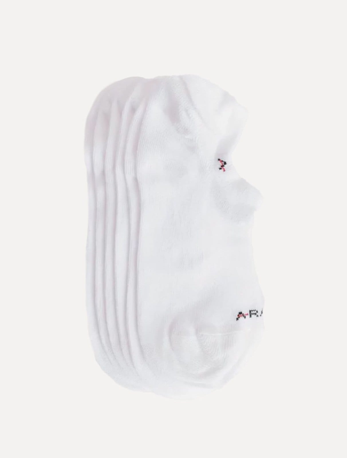 Meia Aramis Masculina Invisível Sport Branca Kit 3 Pares